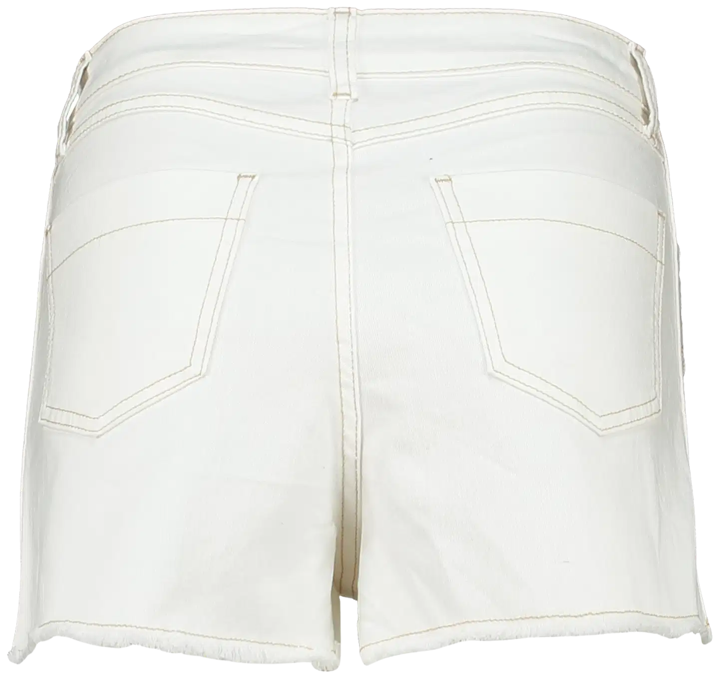 Hailys naisten farkkushortsti La44ni - Cream - 3