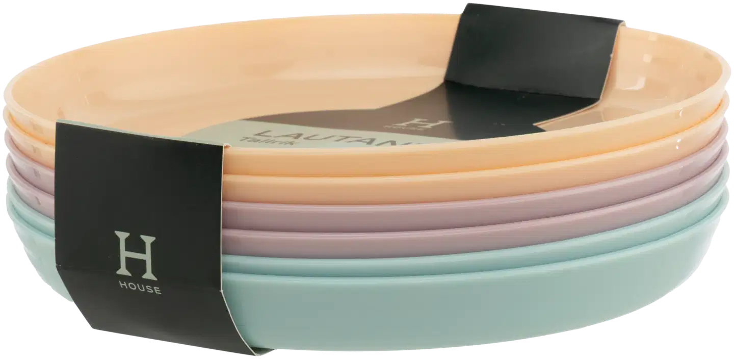 House lautanen Macaron 18,4 cm 6-pack - 2