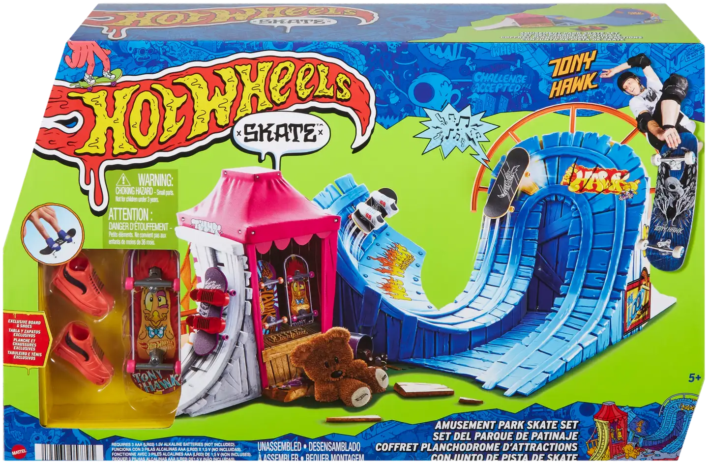 Hot Wheels Skate Amusement Park Skate Set - 2