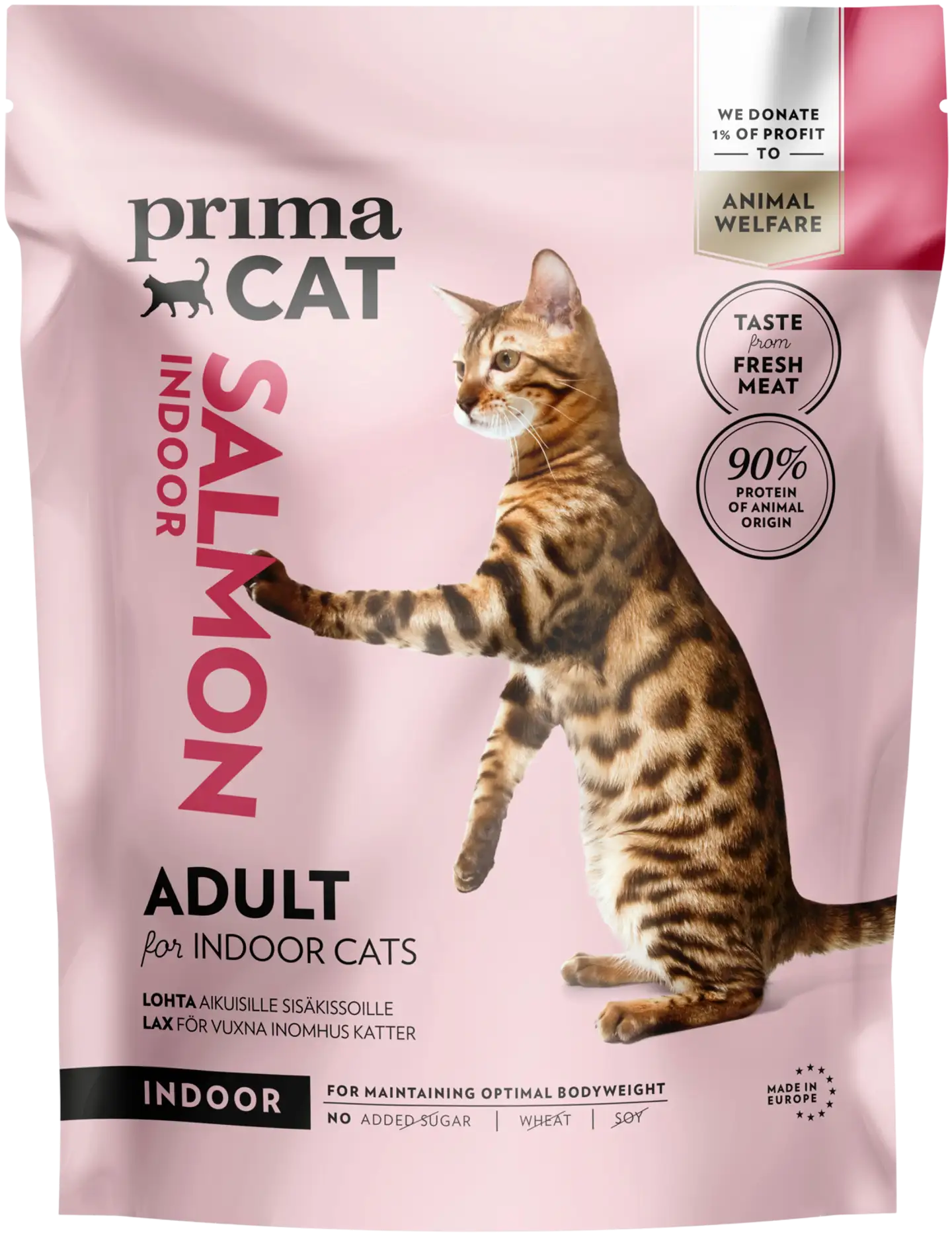 PrimaCat Lohi aikuisille sisäkissoille 1,4 kg
