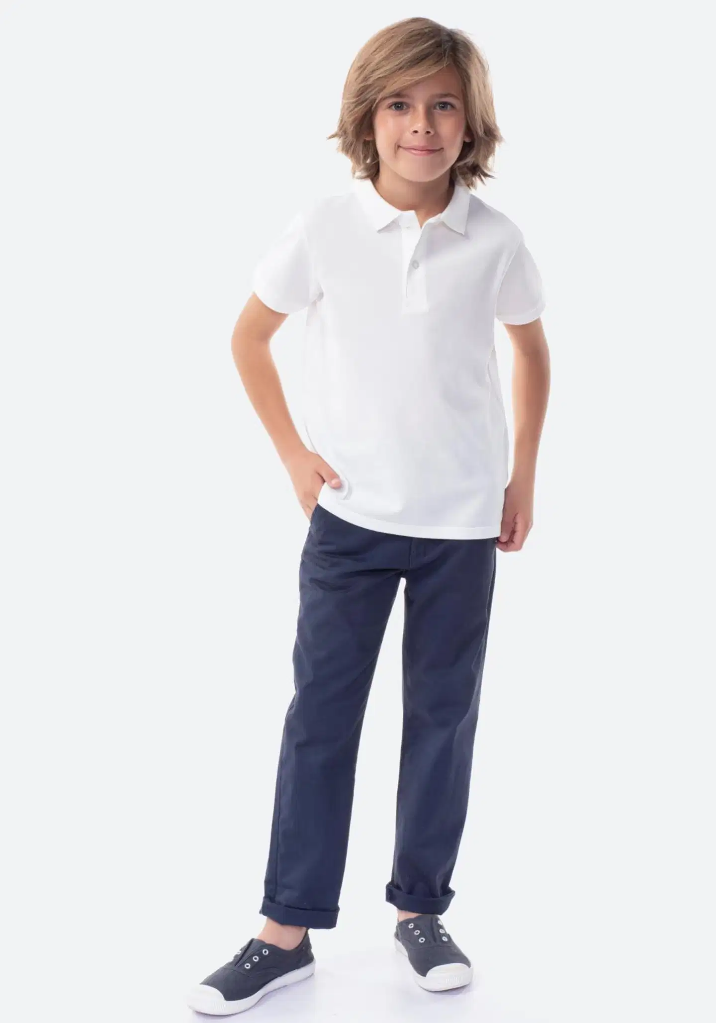 TEX lasten pikeepaita I276724 - Optic white - 4