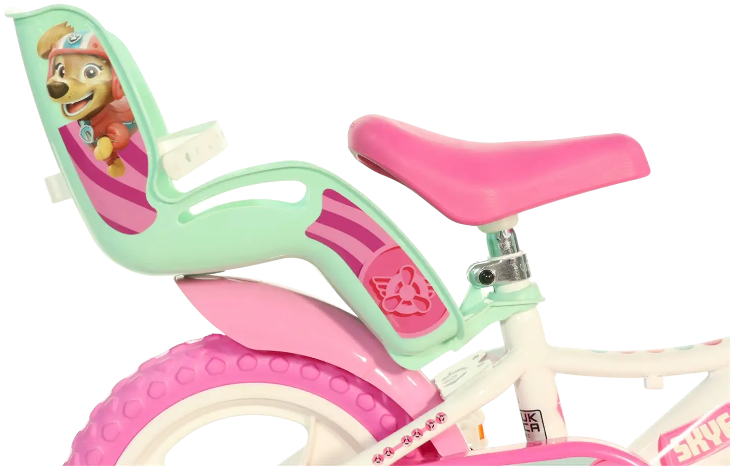 Paw Patrol 12" polkupyörä 1-vaihde valkoinen - 3