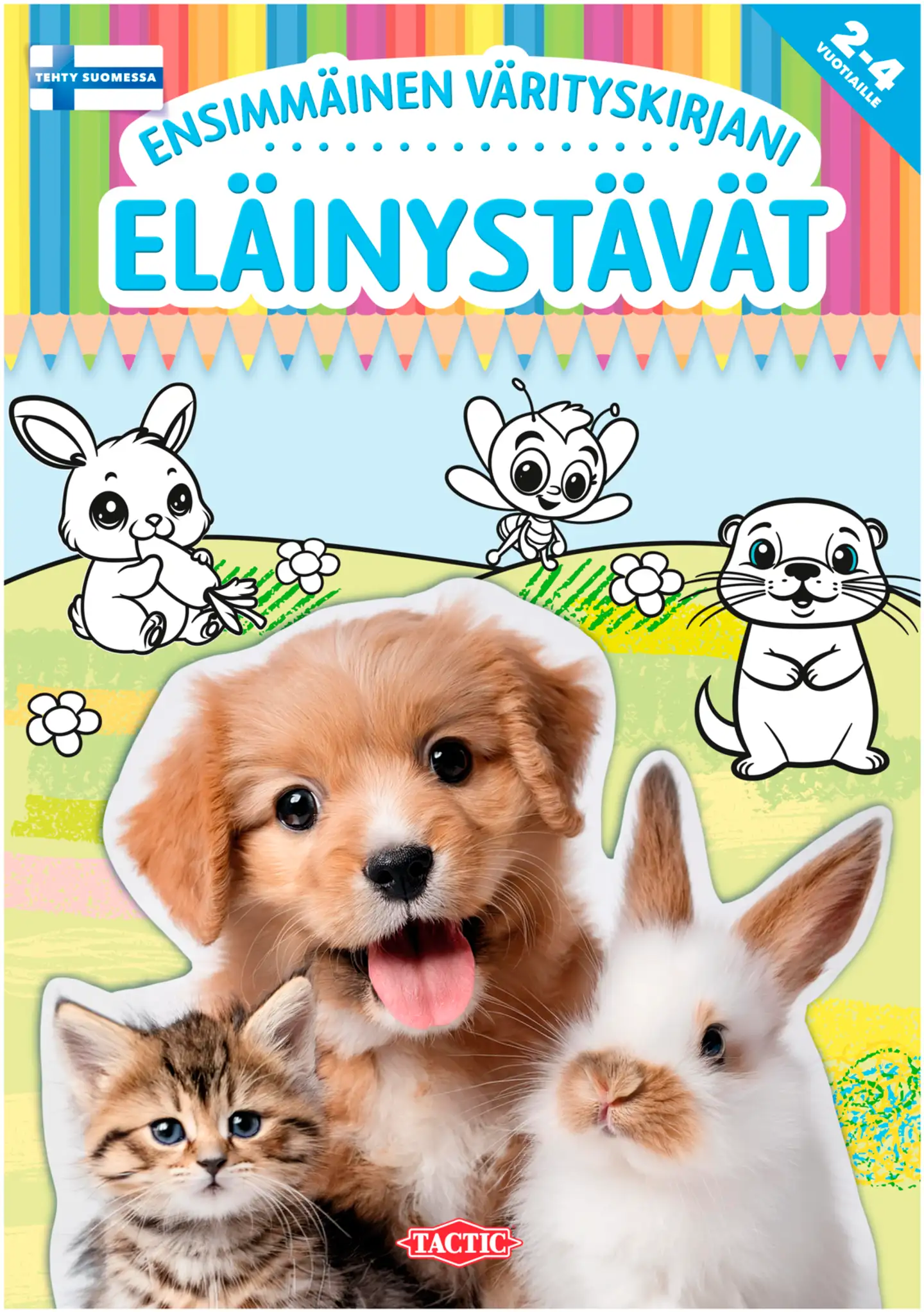 Ensimmäinen värityskirjani, Eläinystävät