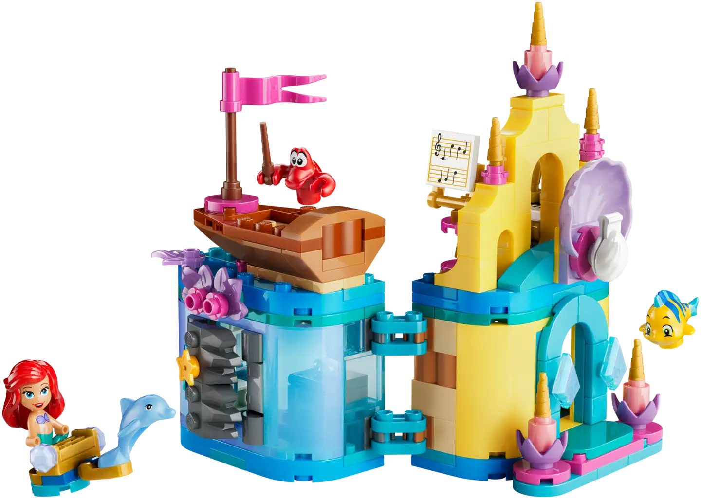 LEGO® Disney Princess 43285 Arielin taianomainen palatsi minikoossa - 2