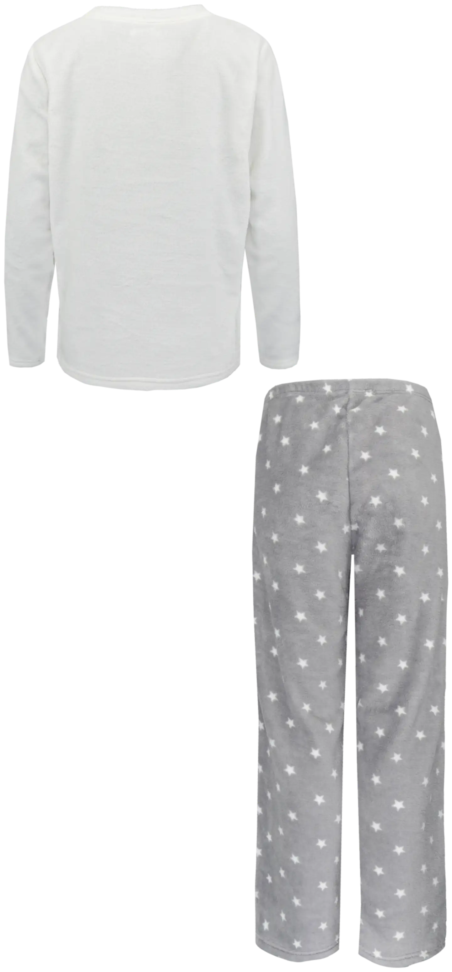 TEX naisten fleecepyjama I997343 - grey light - 2