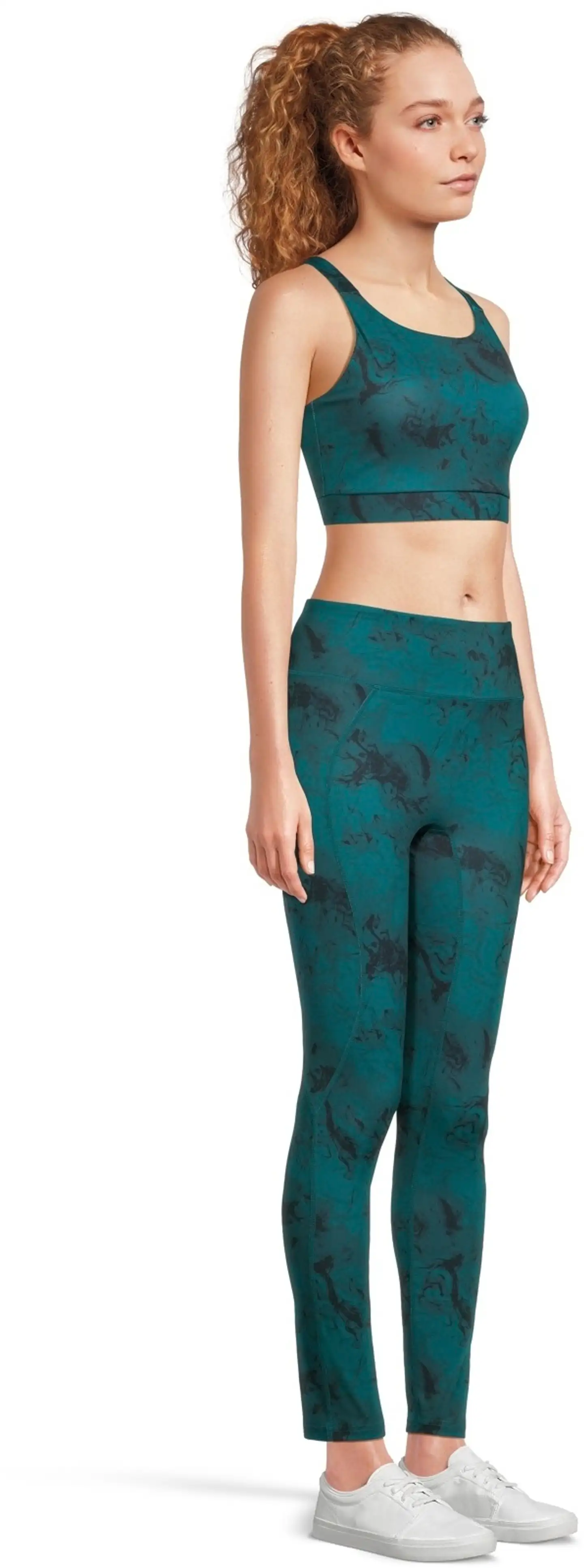 Danskin naisten liivitoppi DPS2602 - Shaded Spruce - 4