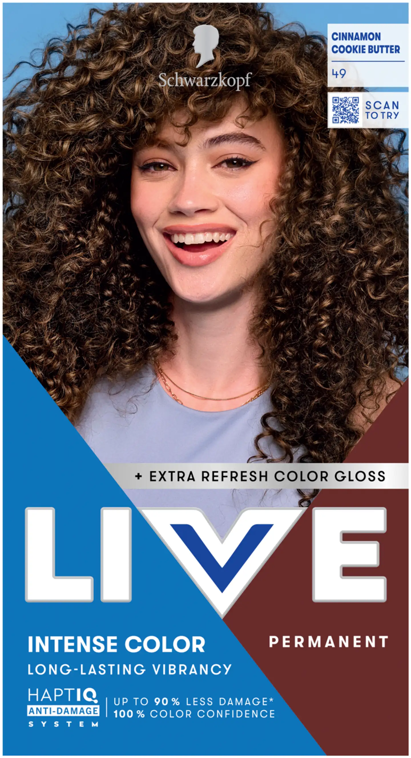 Schwarzkopf LIVE 49 Cinnamon Cookie Butter