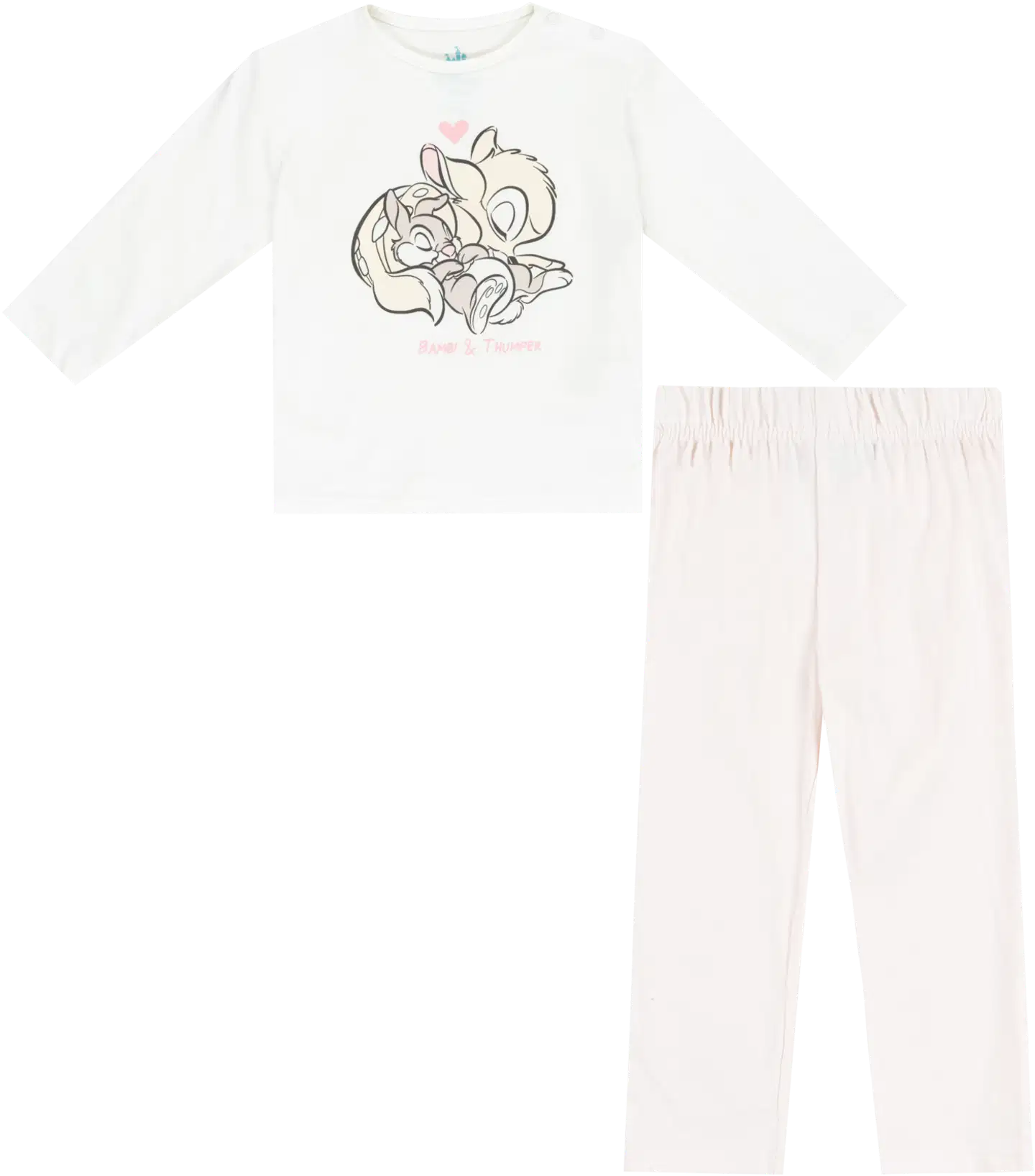 Disney vauvojen pyjama Bambi I277024 - Off white - 1