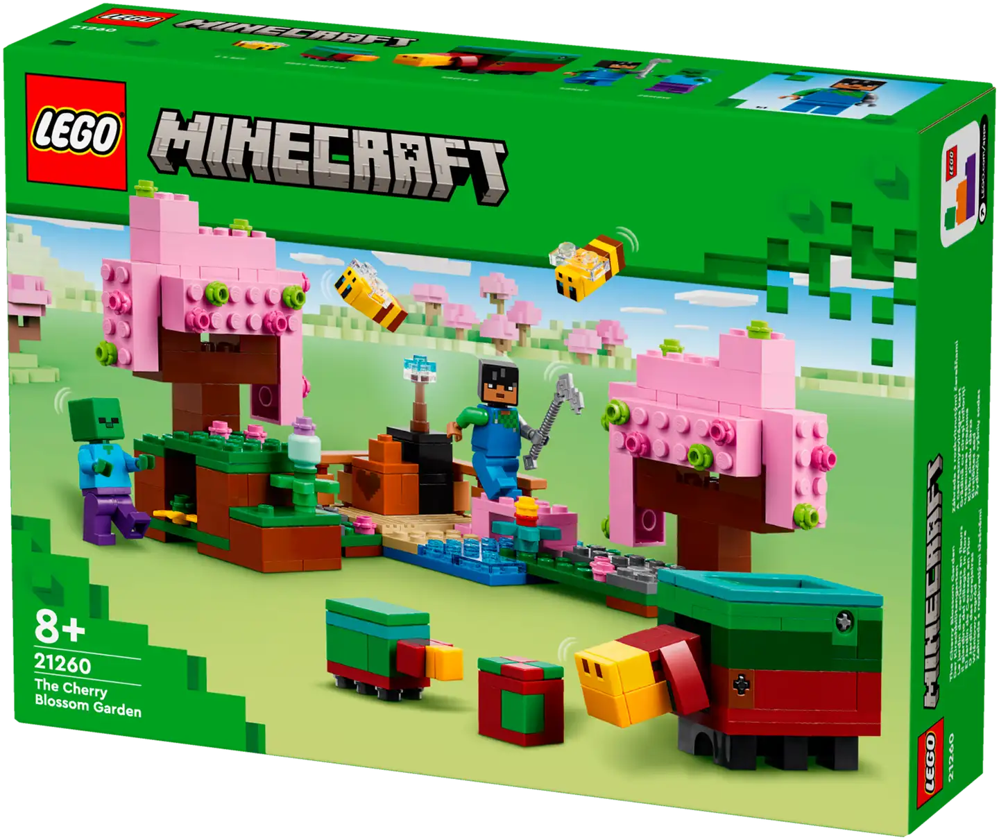 LEGO Minecraft 21260 Kukkiva kirsikkapuutarha - 3