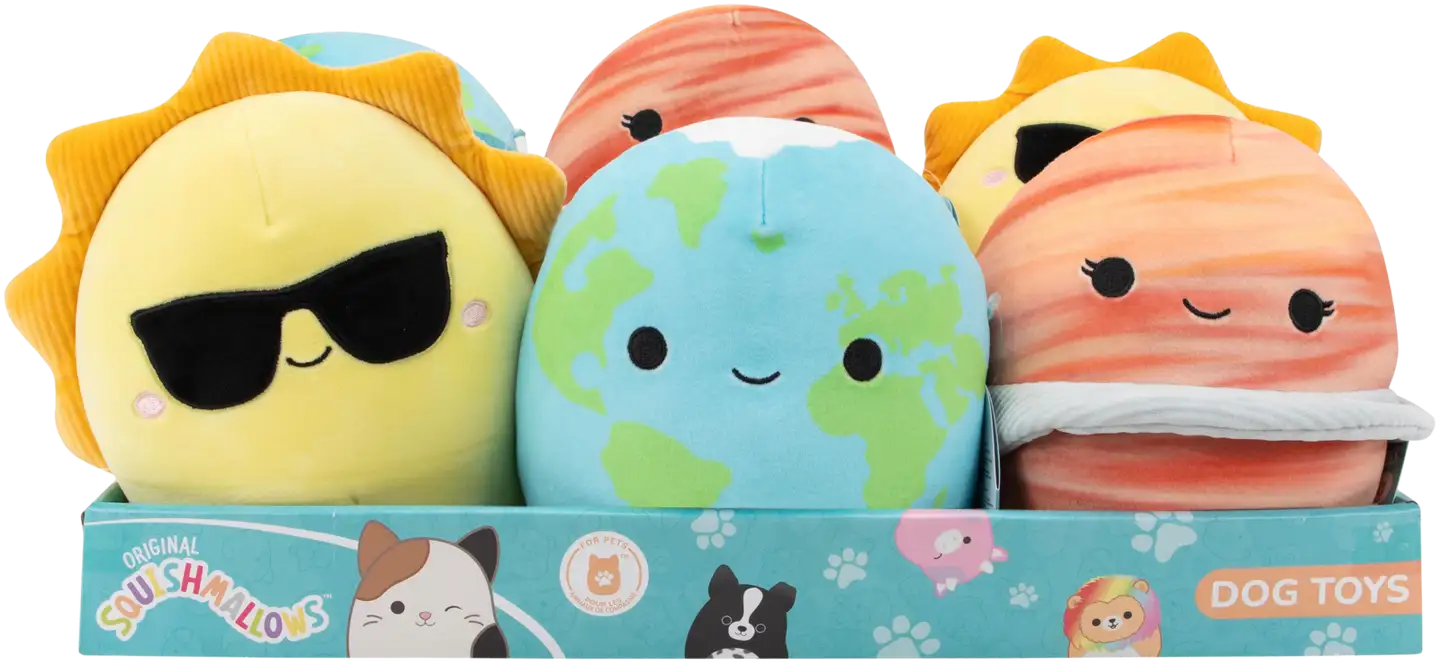 Squishmallows pehmolelu Squeaky 18 cm, erilaisia - 1