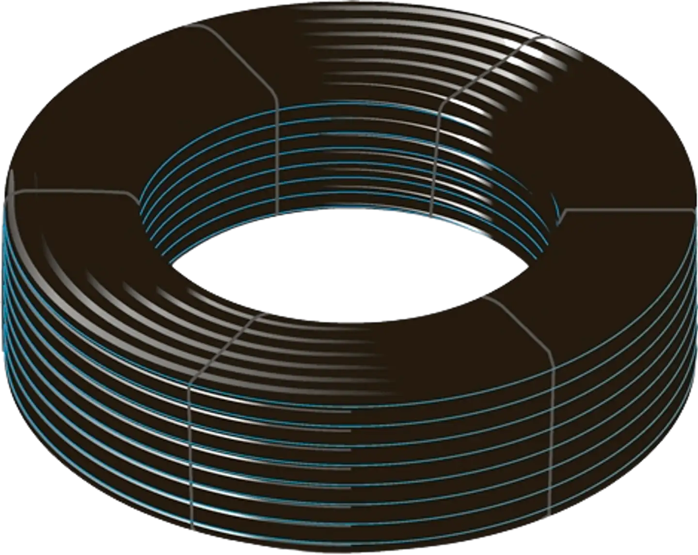 Uponor muoviputki siniraita PEM 32x2,9/50m