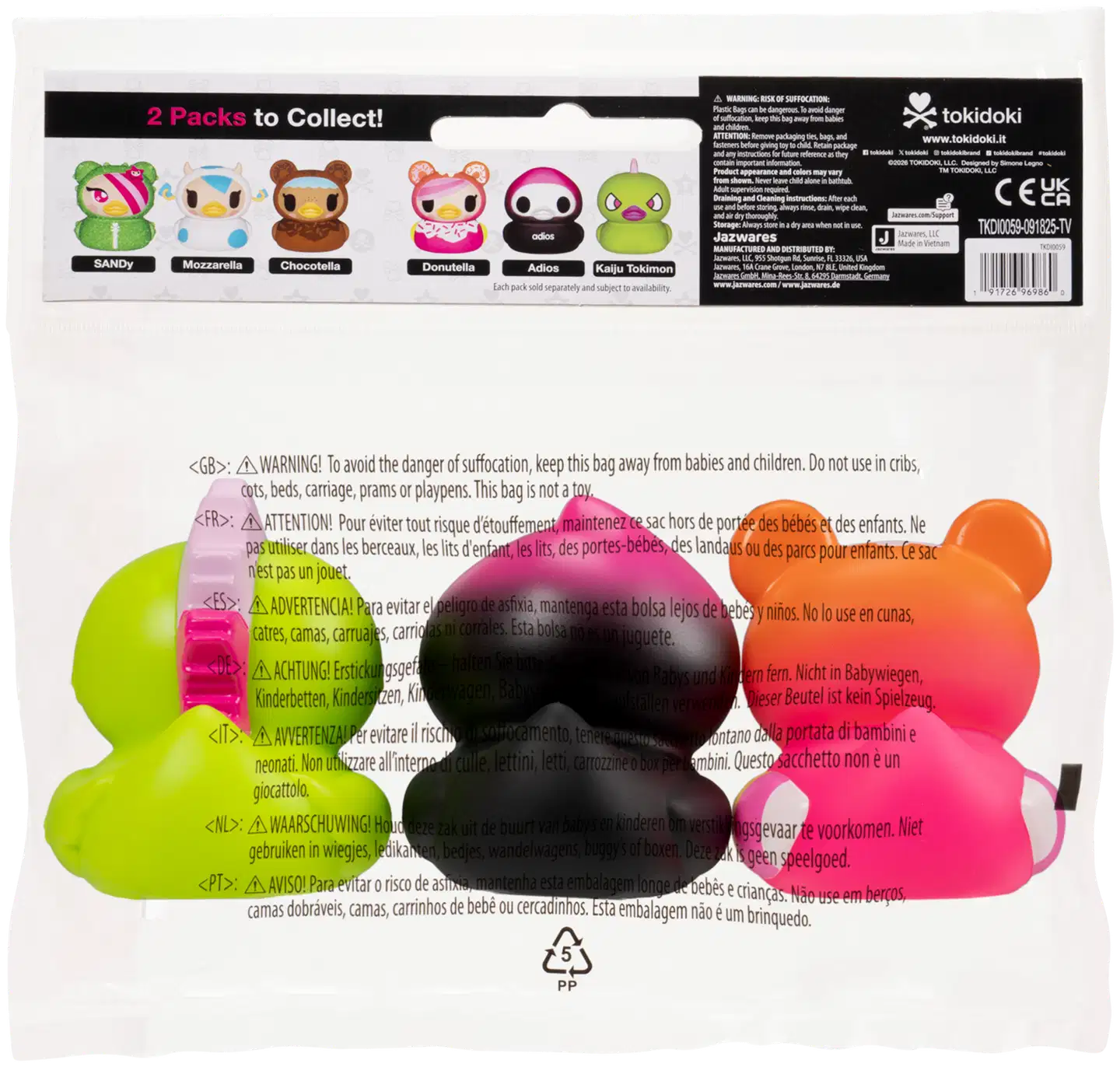 Tokidoki Duck 3-Pack S2 - 15