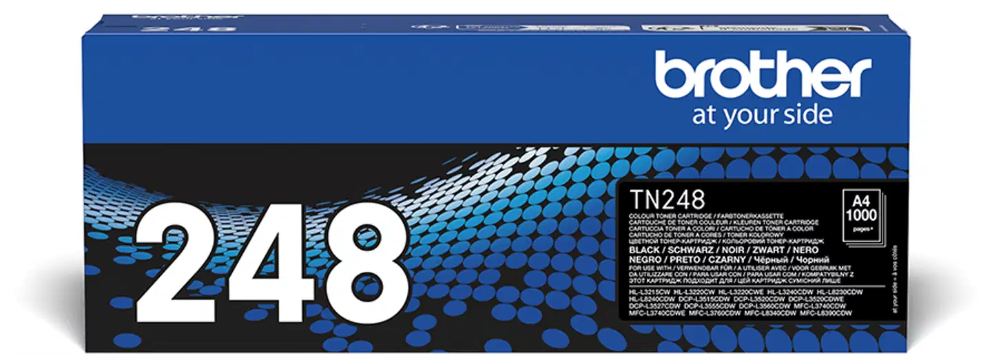 Brother laservärikasetti TN248BK musta - 1