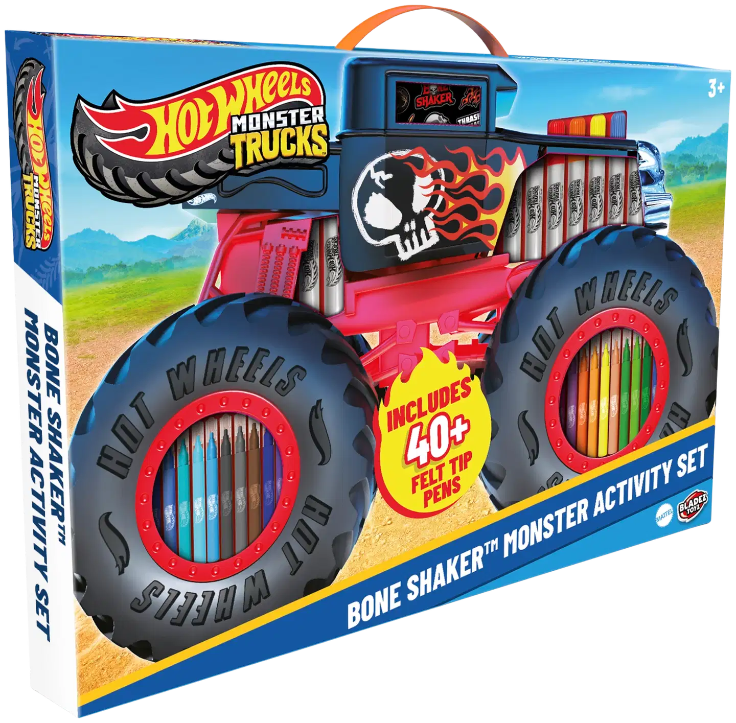 Bladez Toyz värityspuuhasetti Hot Wheels Bone Shaker Monster - 1