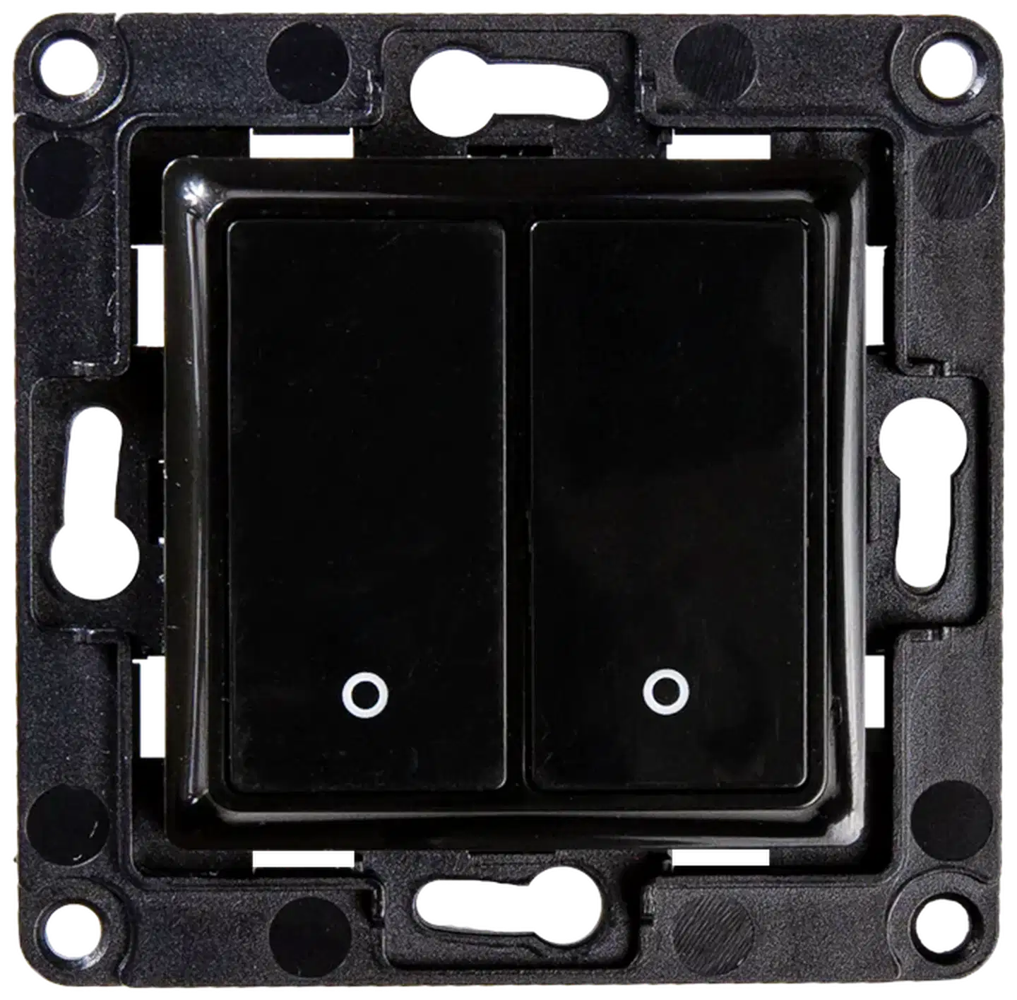 Shelly Seinäkytkin 2 - musta - 1