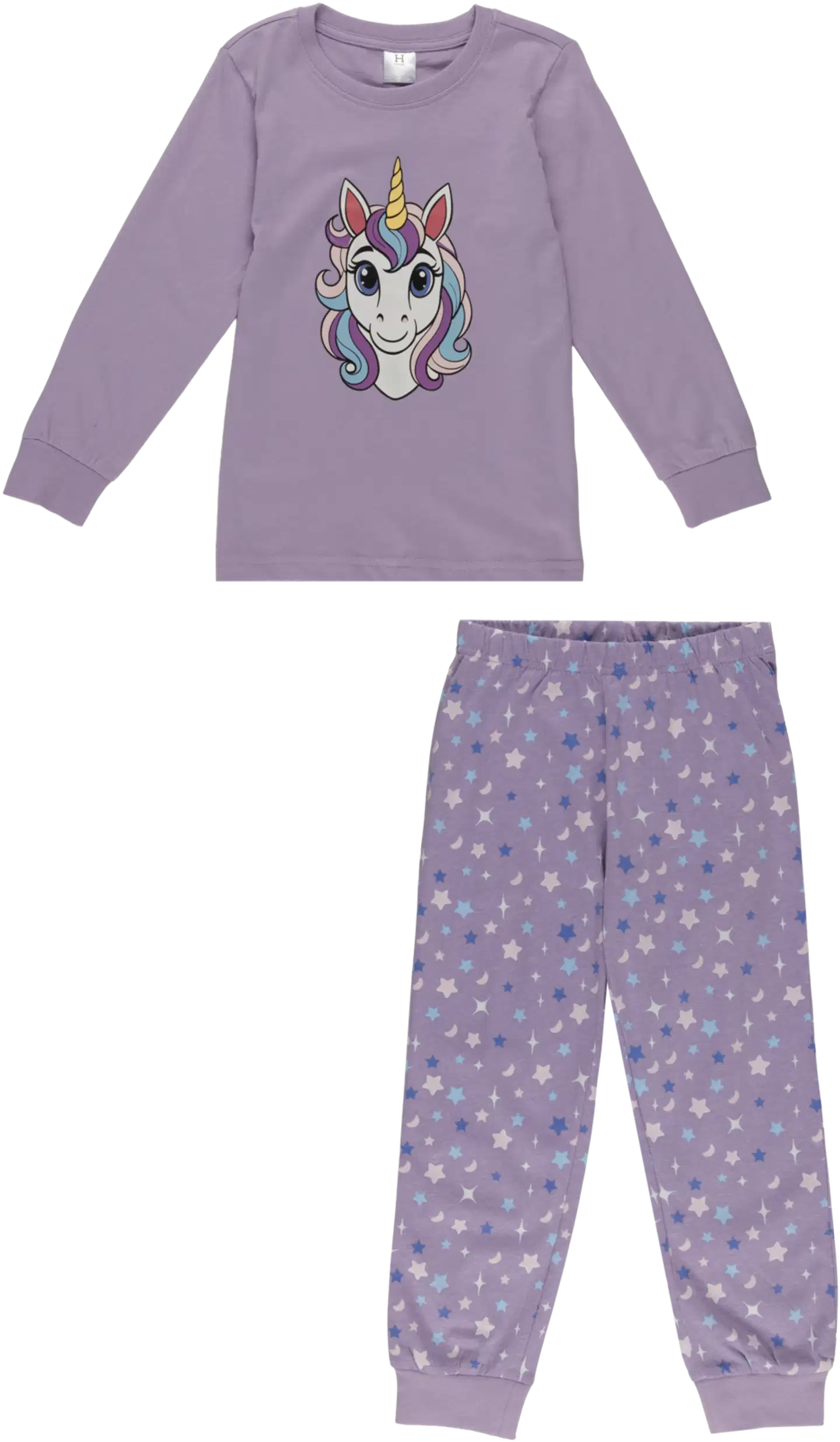 House lasten pyjama yksisarvinen 232H382613 - Purple Rose - 1