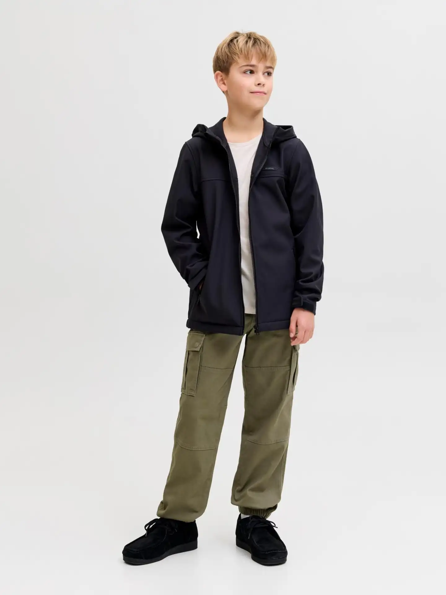 JJ REBEL JUNIOR lasten cargohousut - Olive Night - 3