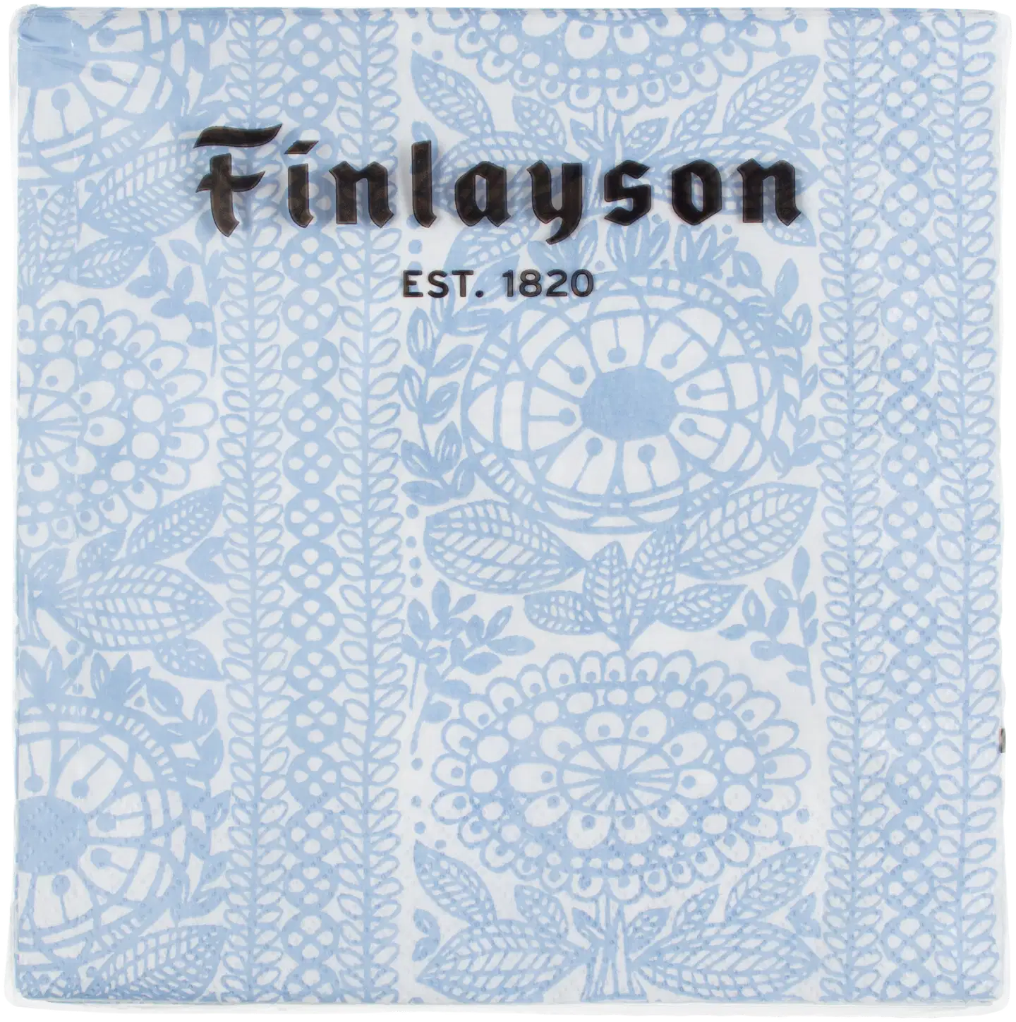 Finlayson Taimi vaaleansininen lautasliina 20kpl/24cm
