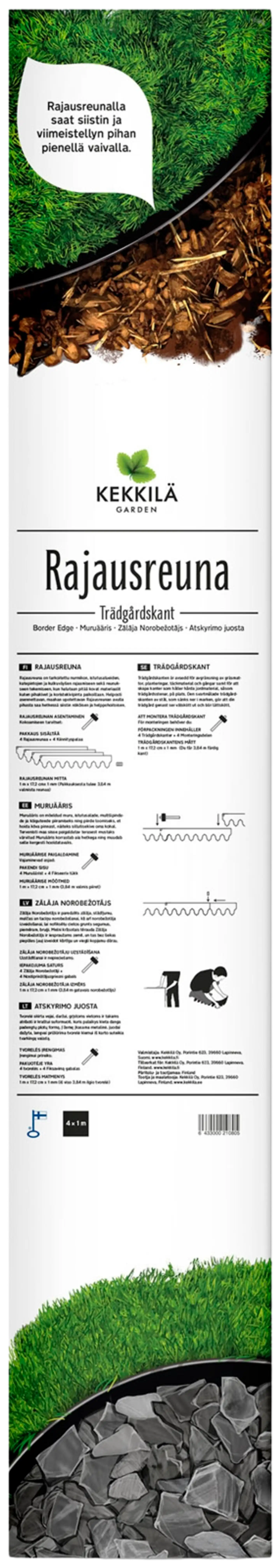 Kekkilä Rajausreuna 4 kpl - 2