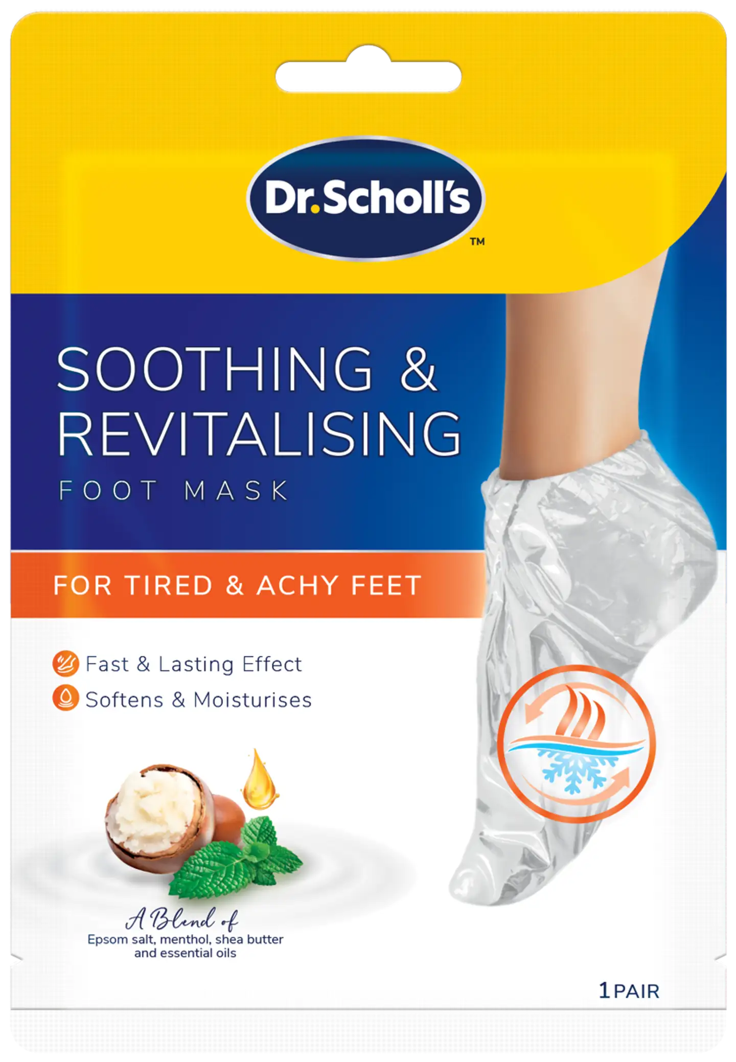 Scholl Soothing & Revitalising jalkanaamio - 1