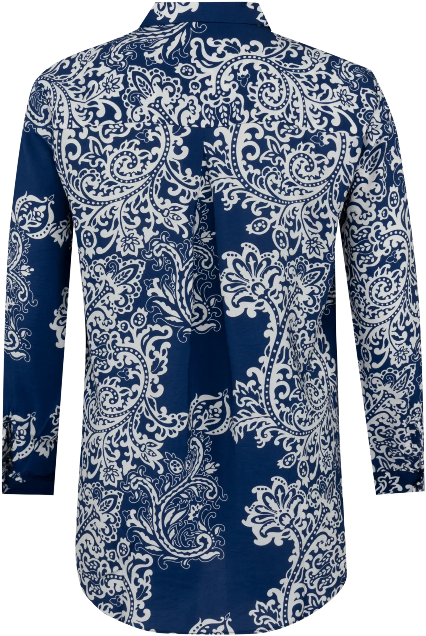 House naisten kangaspusero 228HP03700, D-mitoitus - Blue Paisley - 2