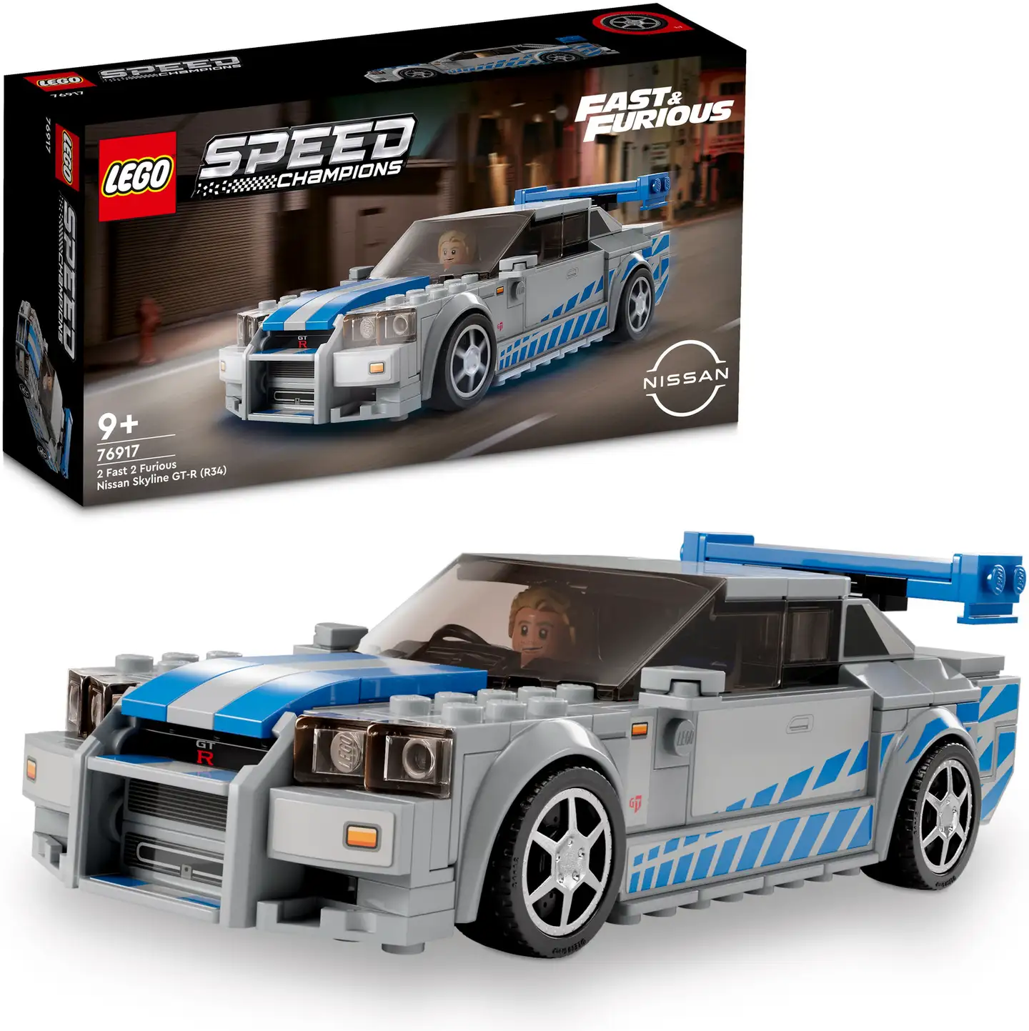 LEGO® Speed Champions 76917 - 2Fast 2Furious Nissan Skyline - 4