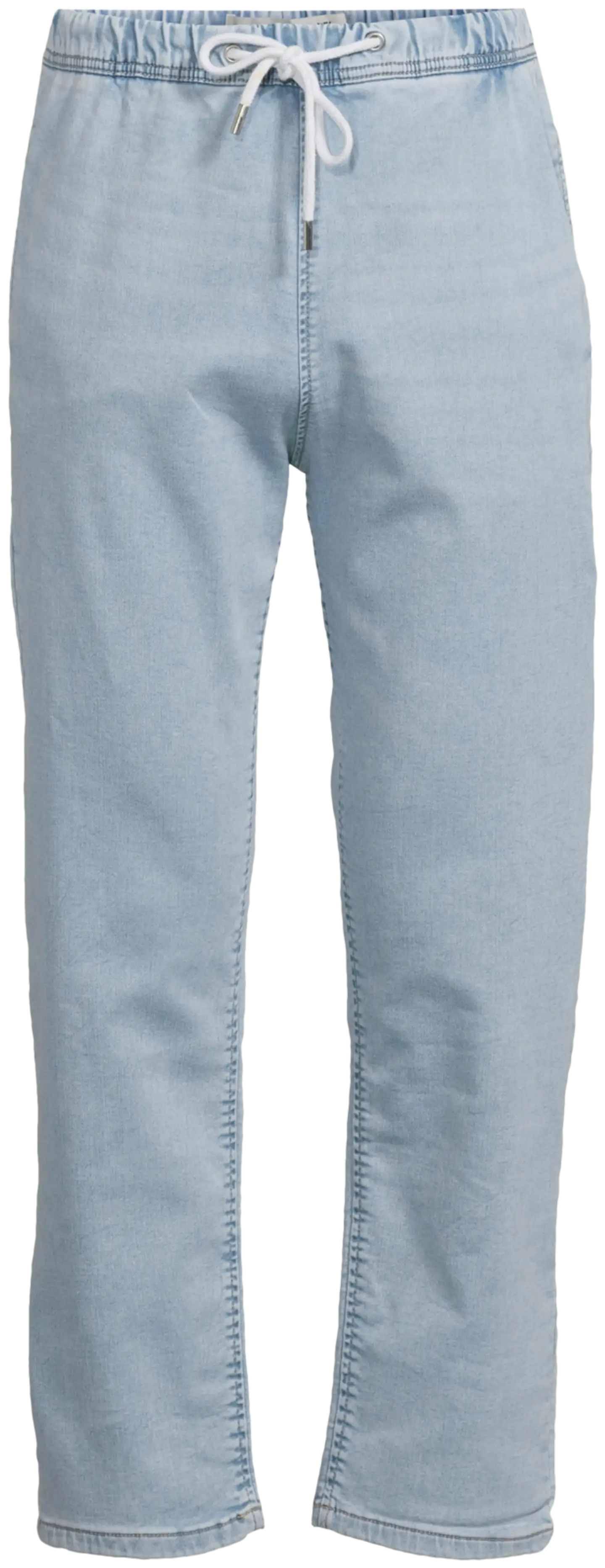 WKLY. miesten denim-joggerit 202W042604 - Indigo denim washed - 2