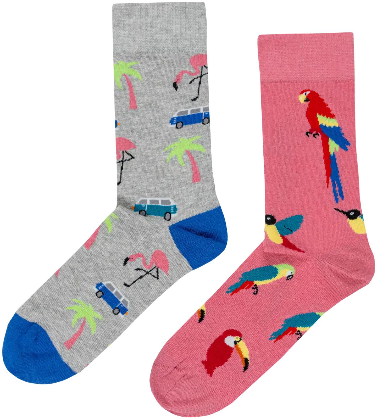 House miesten nilkkasukat tropiikki 193H062603 2-pack - 1