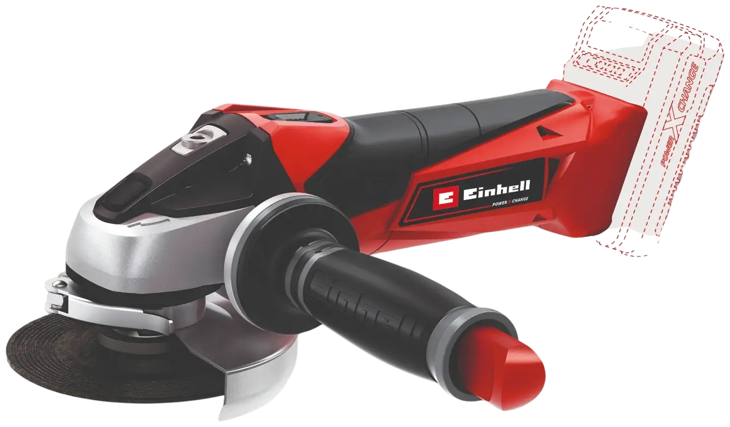 Einhell akkukulmahiomakone TE-AG 18/115 Li-Solo - 2