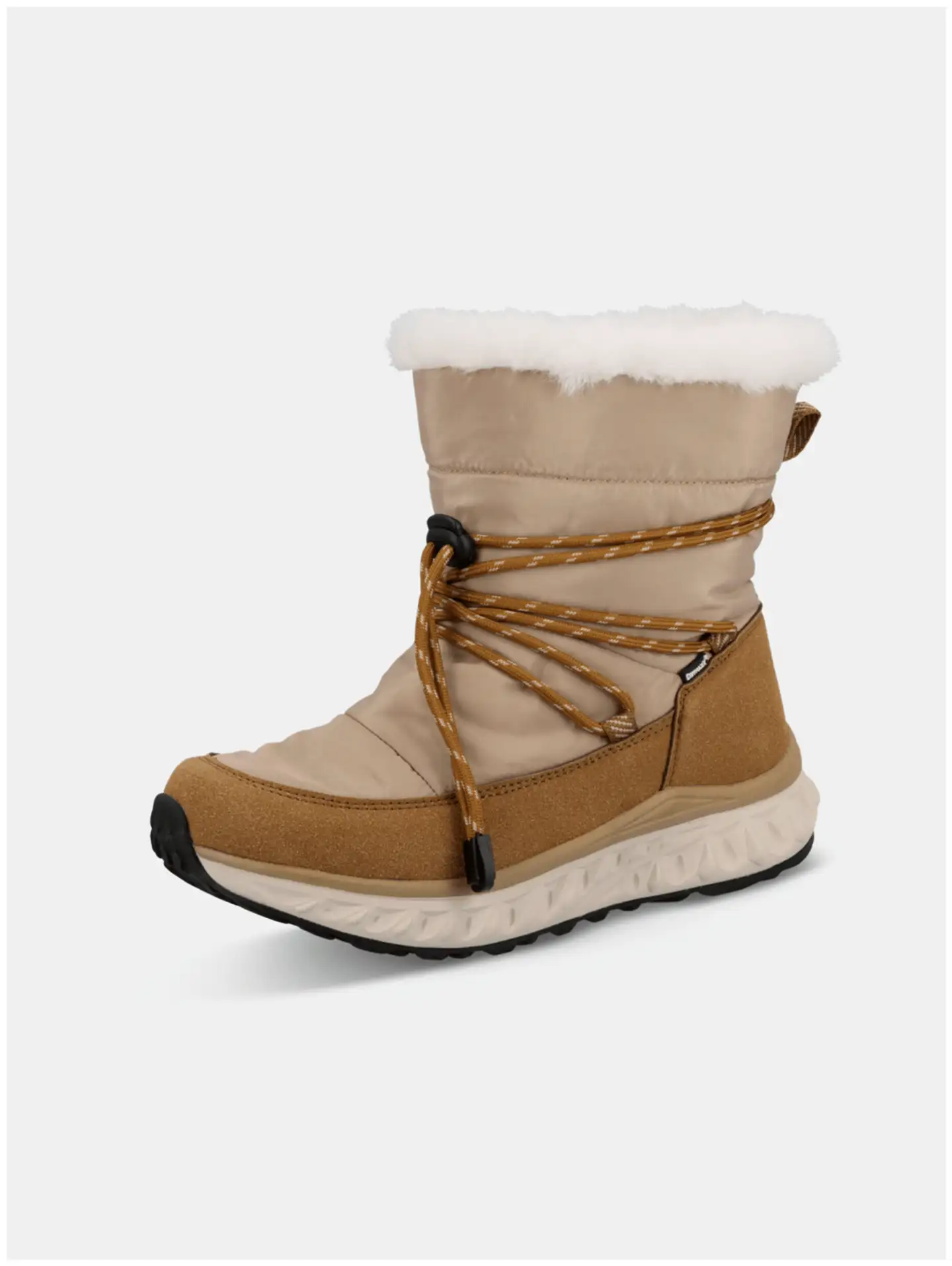 Halti naisten Skene DX W talvisaapas - Fog beige - 1