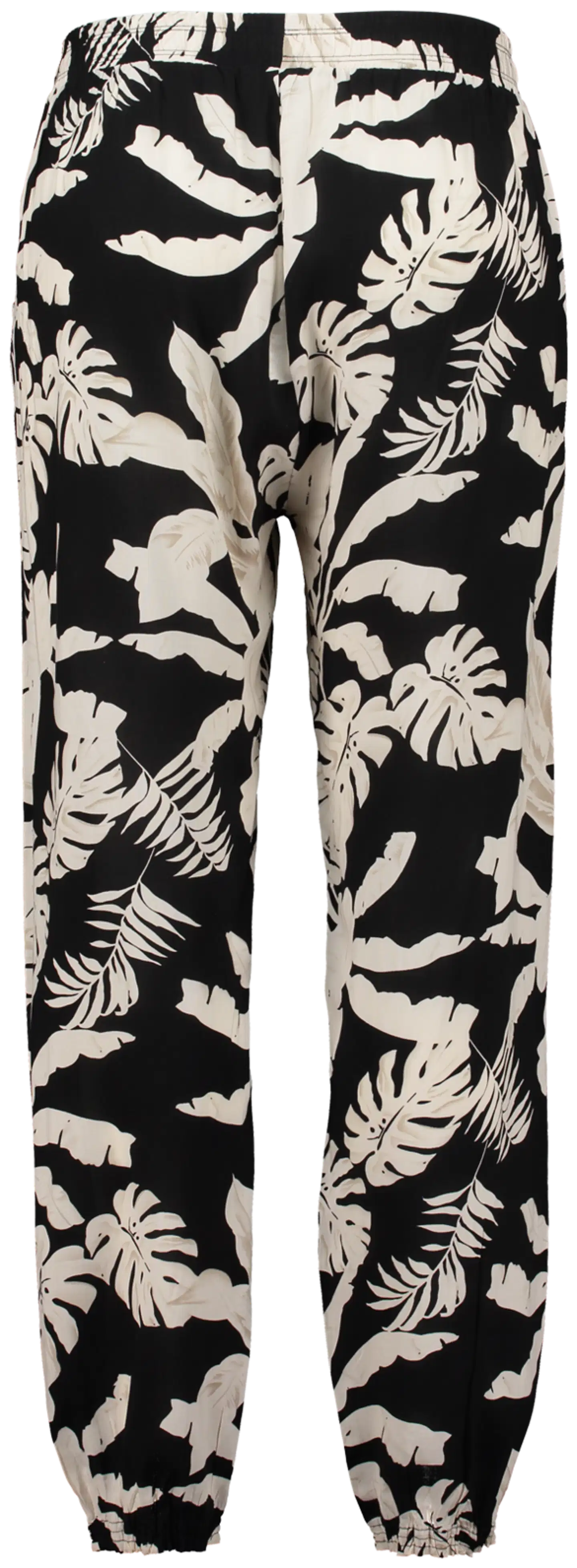 Z-one naisten housut Ro44xy - Black palm - 3