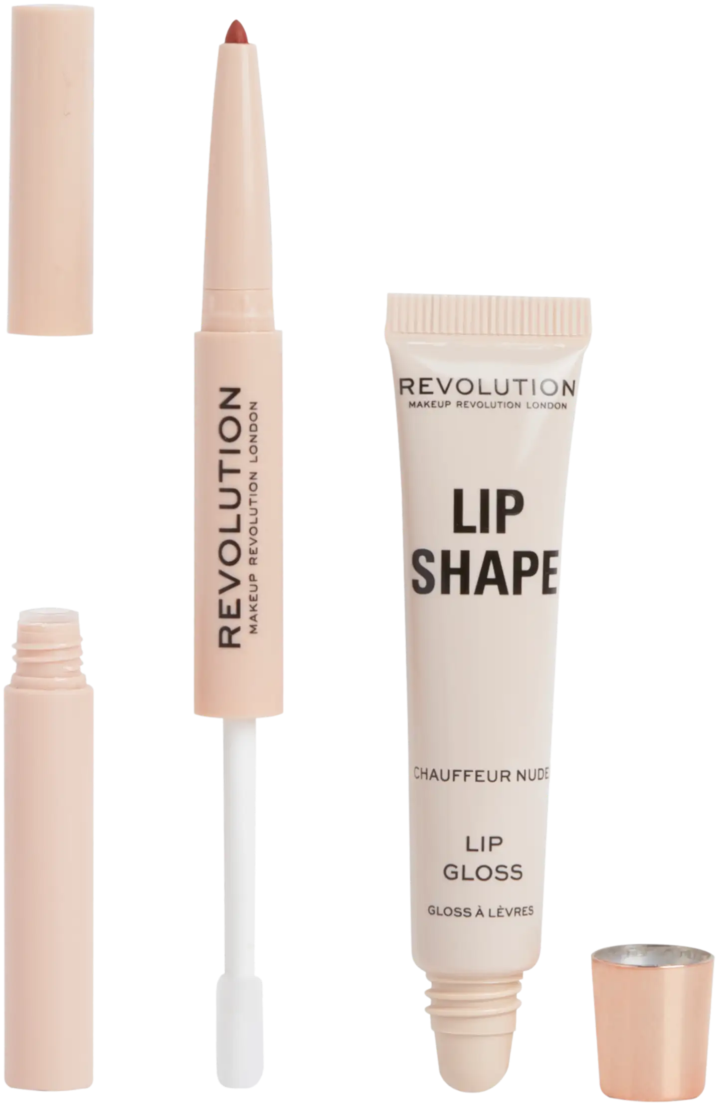 Revolution huultenmuotoilusetti Lip Lift Kit Chauffeur Nude - 1