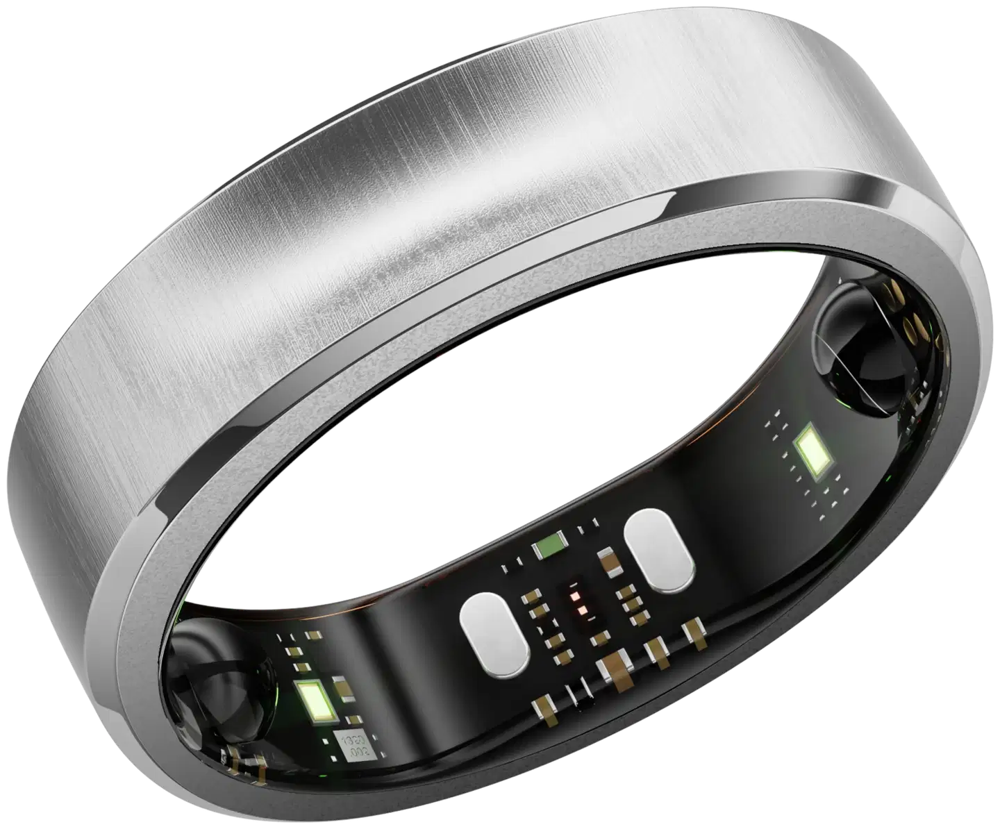 RingConn Älysormus Smart Ring Gen3 harjattu hopea 10 - 2