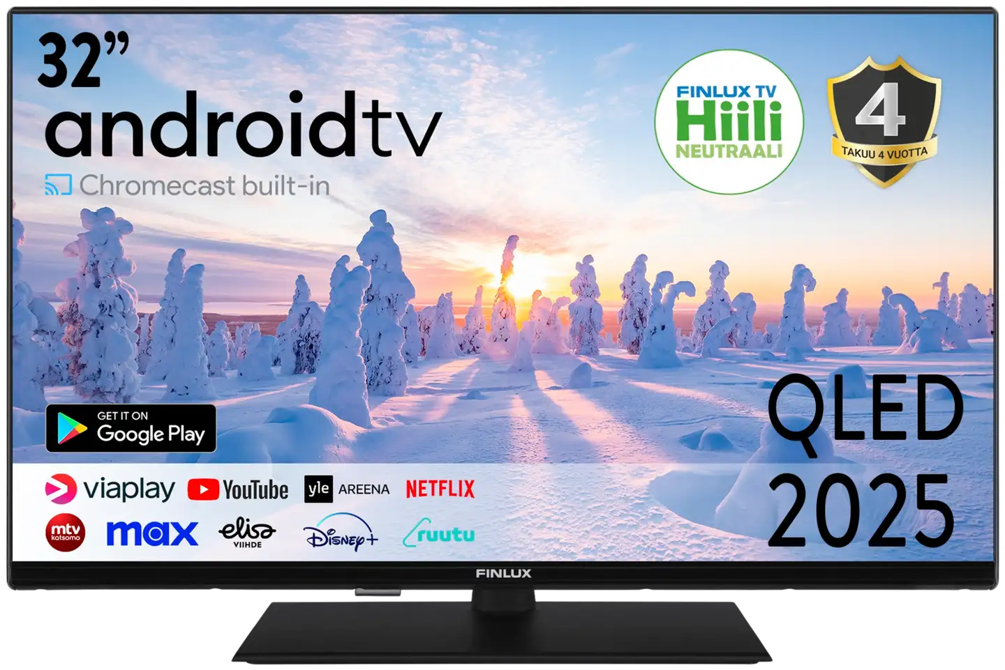 Finlux 32" FullHD Android QLED Smart TV 32G10.2ACI - 1