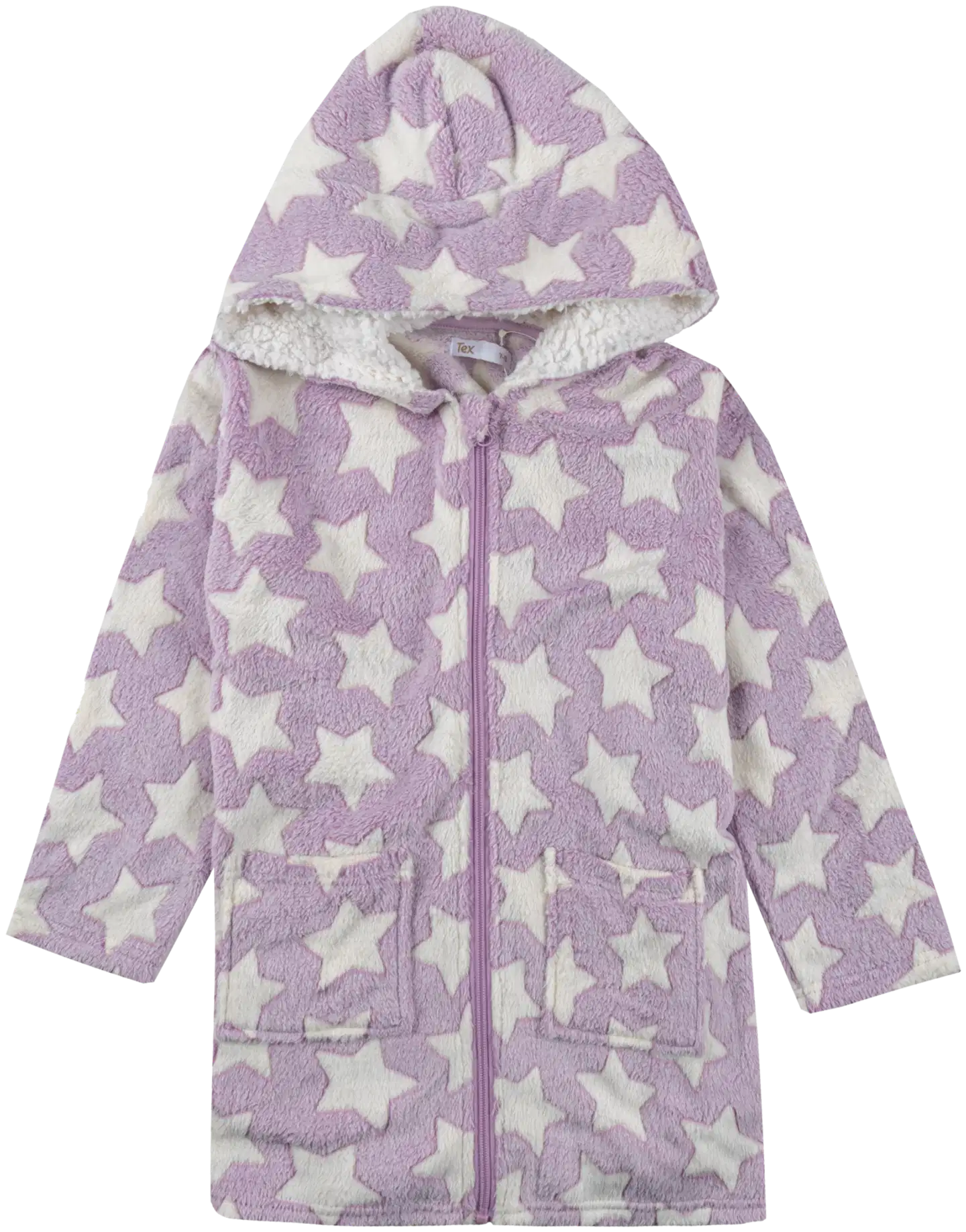 TEX lasten fleecekylpytakki I292281 - MAUVE 2 - 1