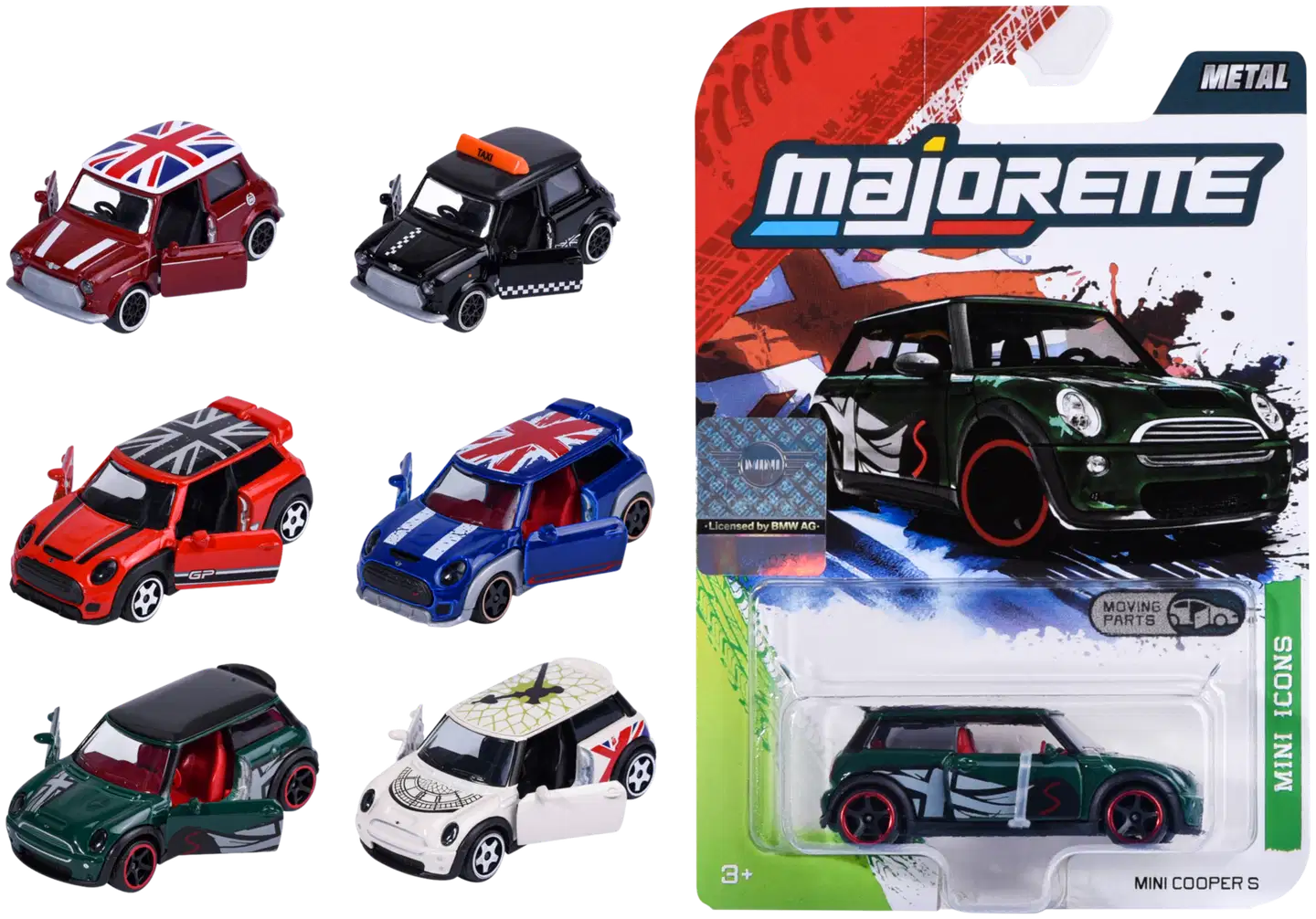 Majorette - Mini Premium auto 1:64, die-cast, useita erilaisia, myydään yksittäin - 1