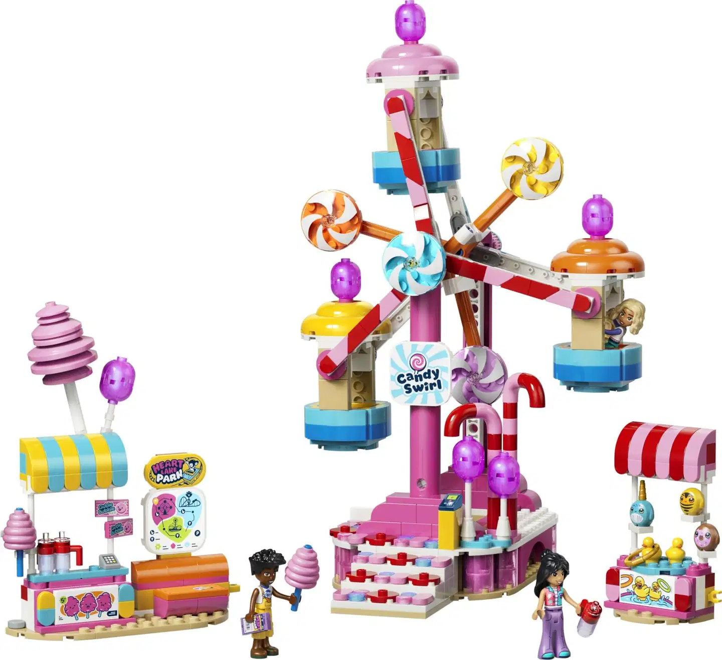 LEGO® Friends 42700 Karkkien ja kuppikakkujen koristama maailmanpyörä - 2