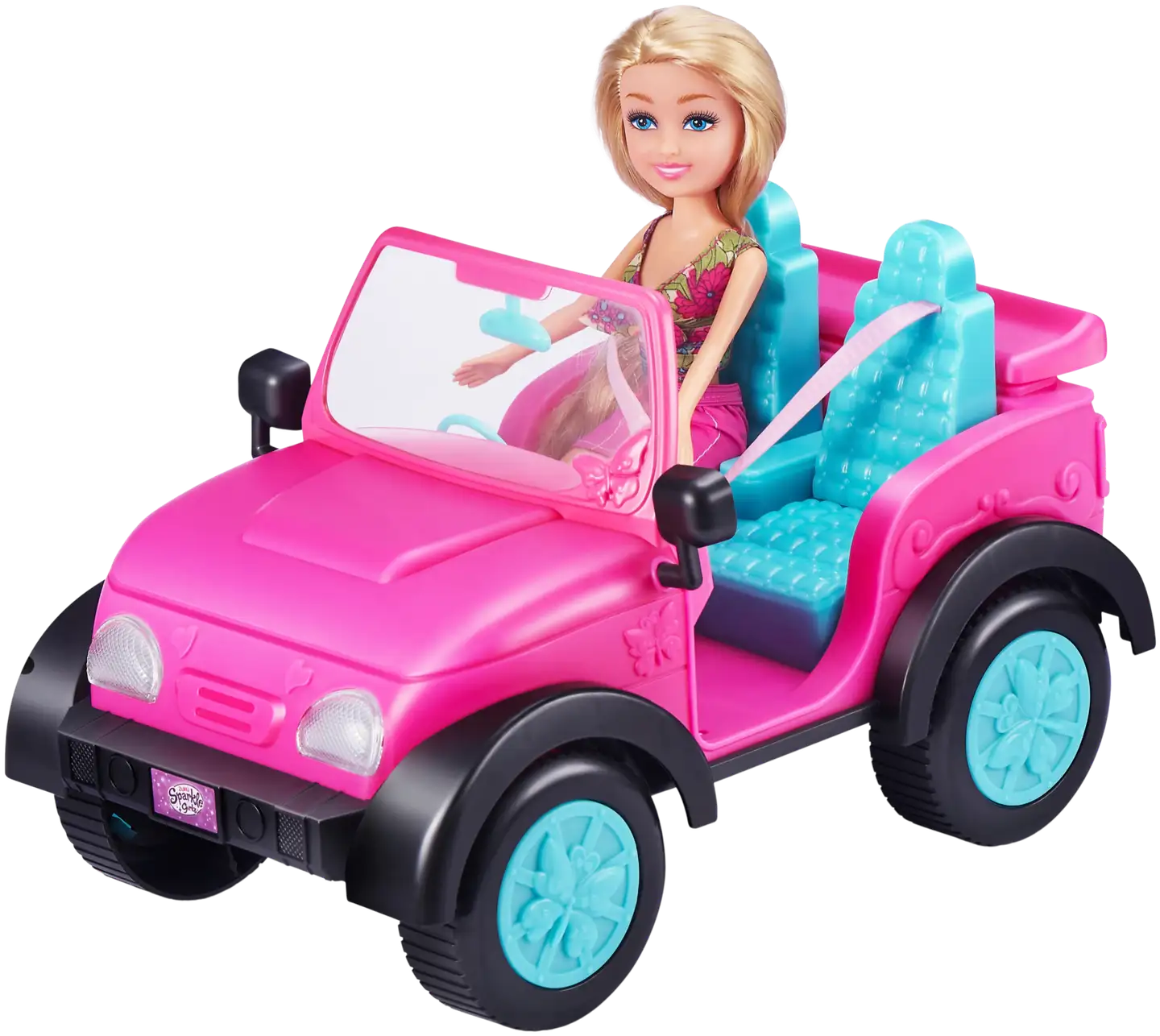 Lifestyle 10.5" Doll With Jeep & Caravan - 3