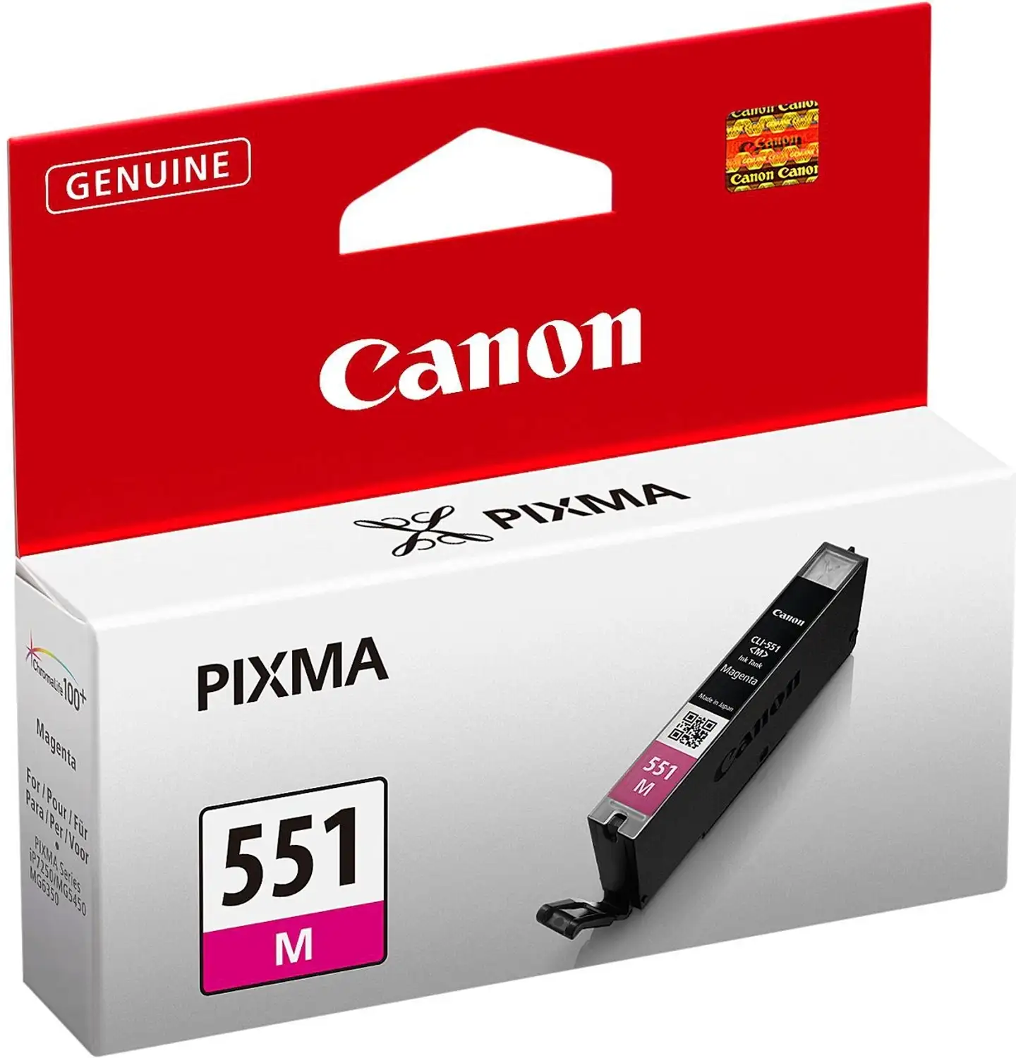 Canon CLI-551M väripatruuna magenta