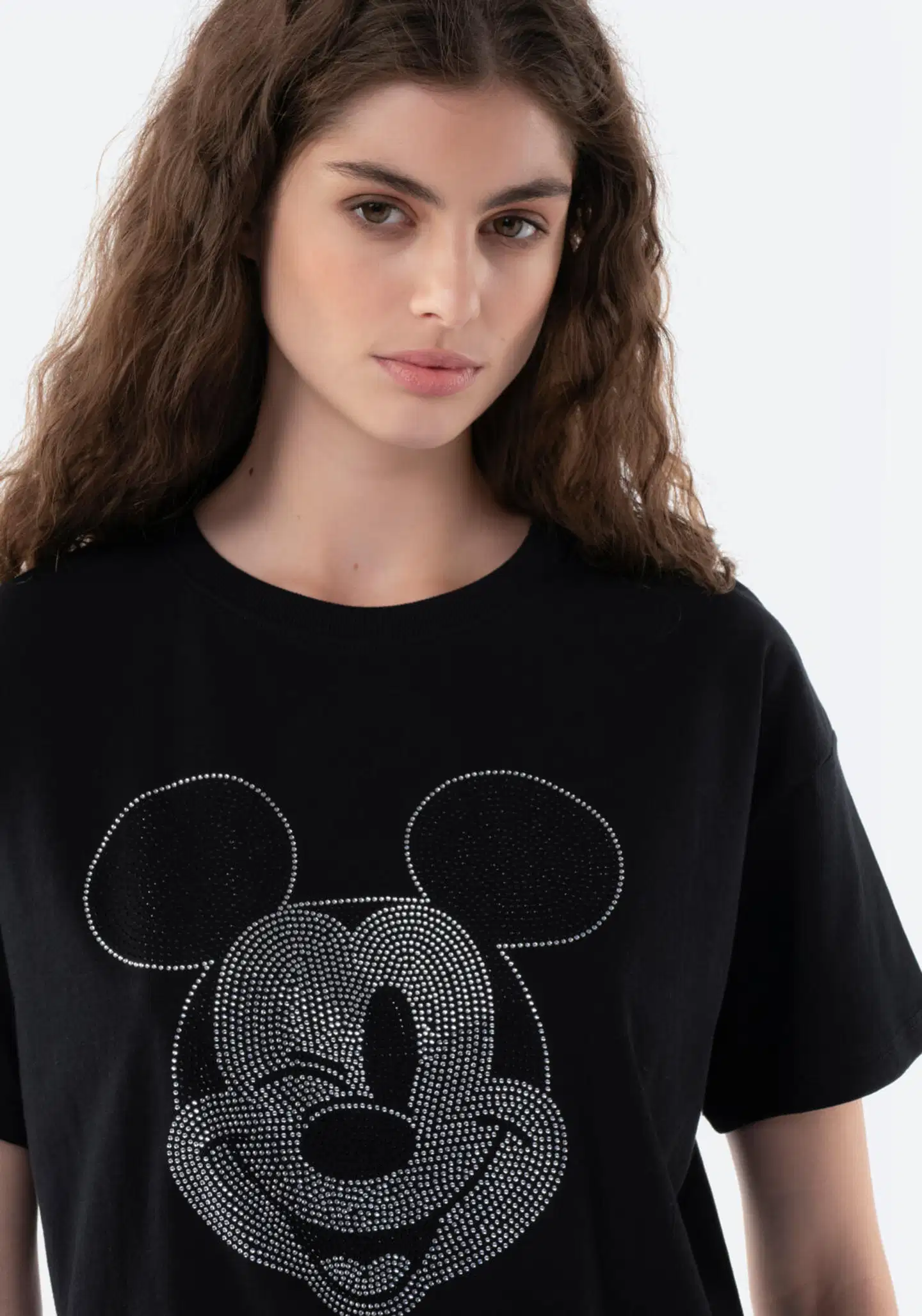 Disney naisten t-paita Mikki Hiiri I277467 - BLACK 1 - 5