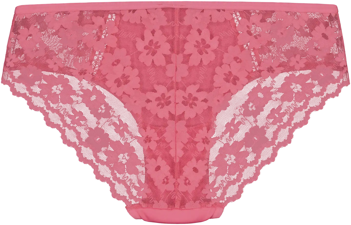 WKLY. naisten pitsihipsterit 210W082628 - Pink carnation - 2