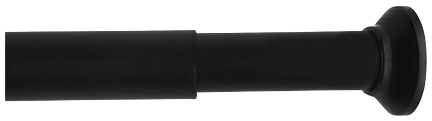 Ihanin suihkuverhotanko musta 75-125 17/20mm - 1