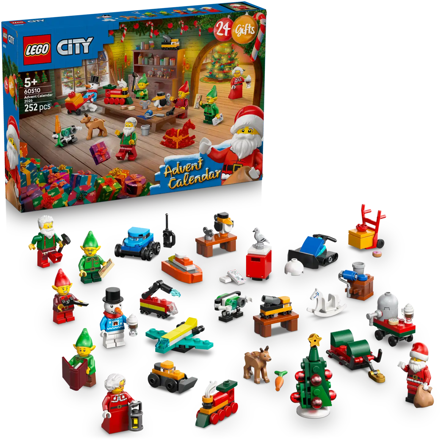 LEGO® City Occasions 60510 City Joulukalenteri 2026 - 1