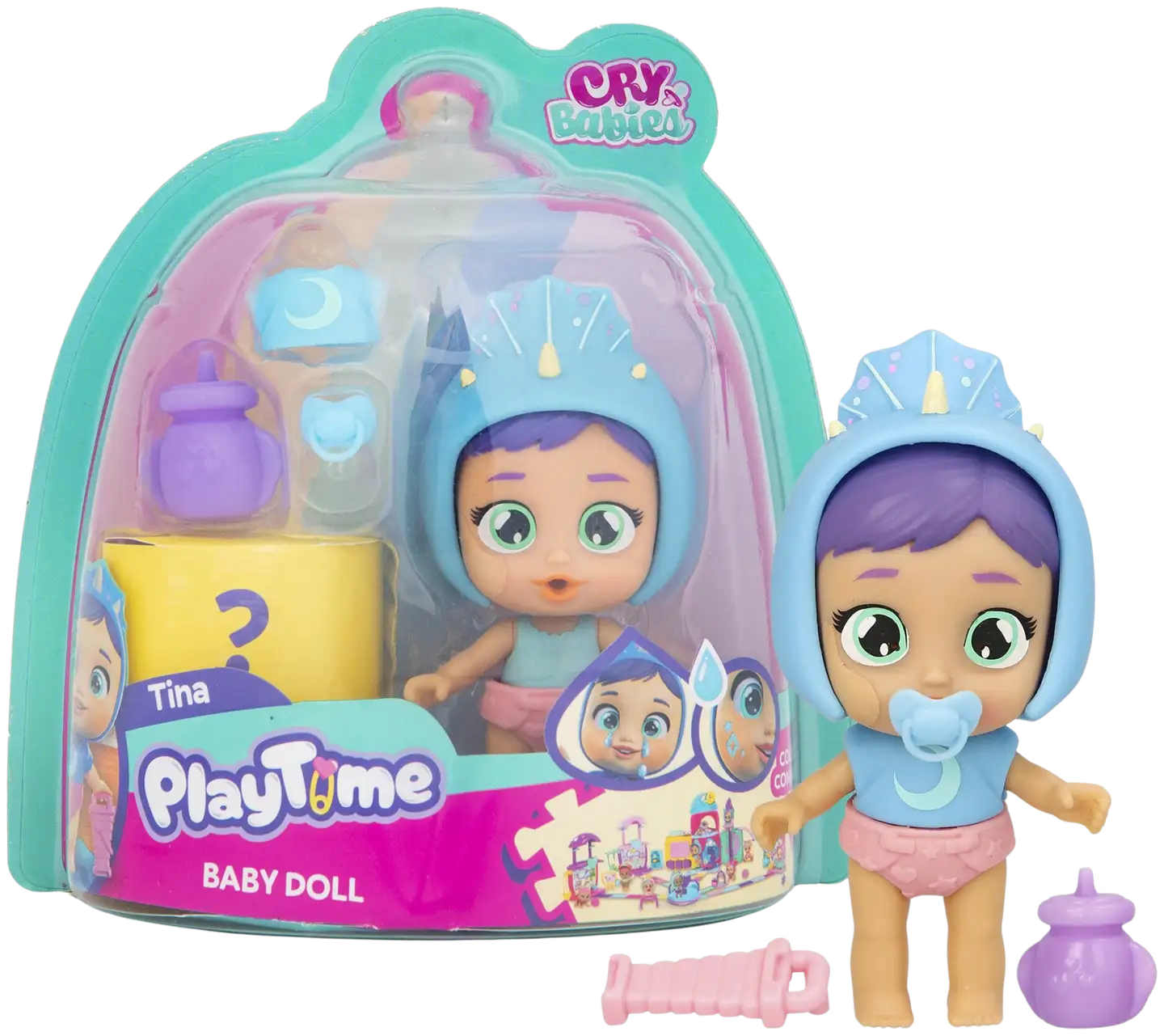 Cry Babies Playtime Care Babies -Pikkunukke - 4