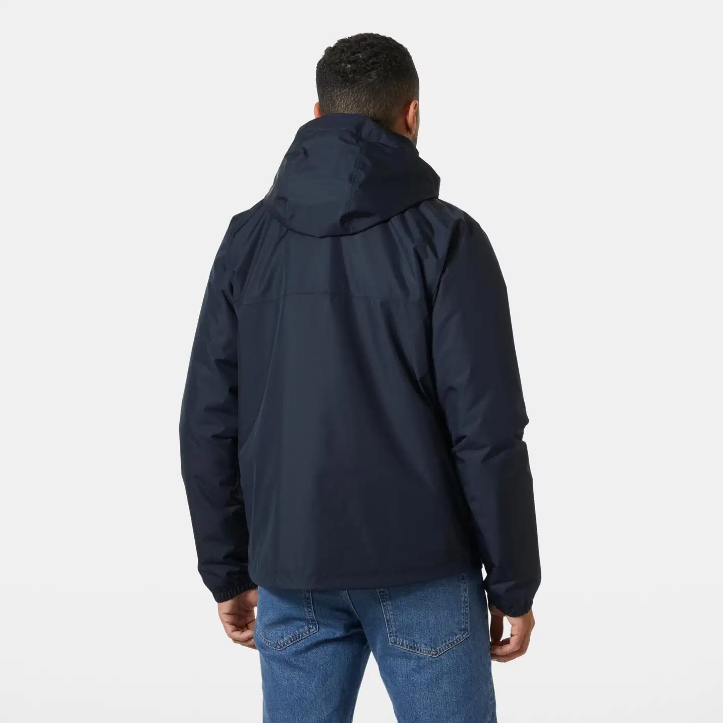Helly Hansen miesten kevytvanutakki Vancouver INS Rain 54484 - Navy - 4