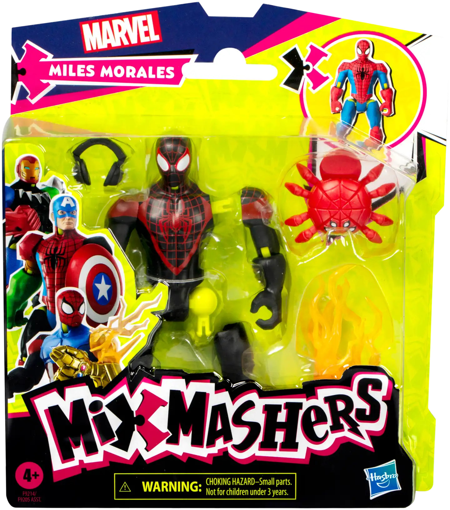 Spider-Man Hahmo Mixmashers 12.7cm, lajitelma - 4