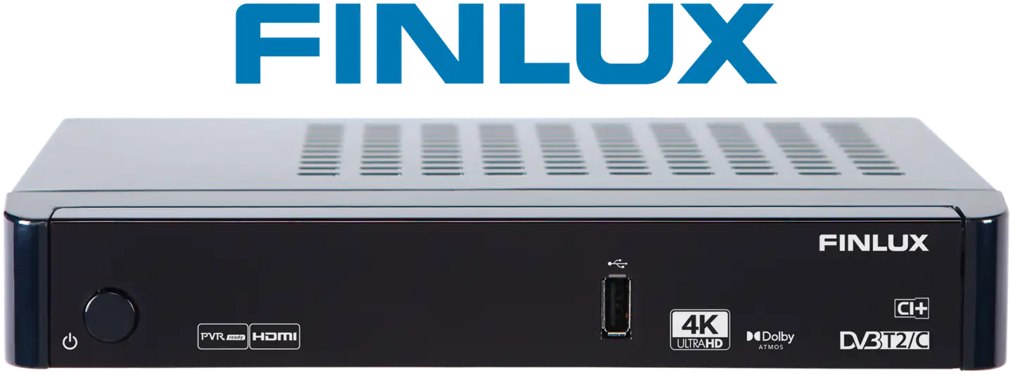 Finlux HD digiboksi antenni- ja kaapeliverkkoon FUH7110T2C - 1