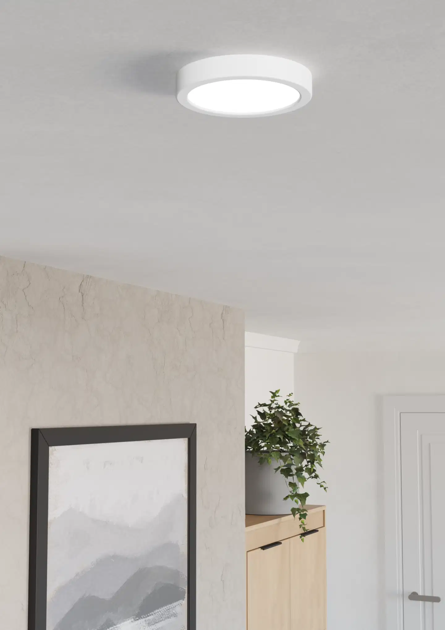 EGLO kattovalaisin Fueva 6 LED 7,5W CCT 16,5 cm valkoinen - 9