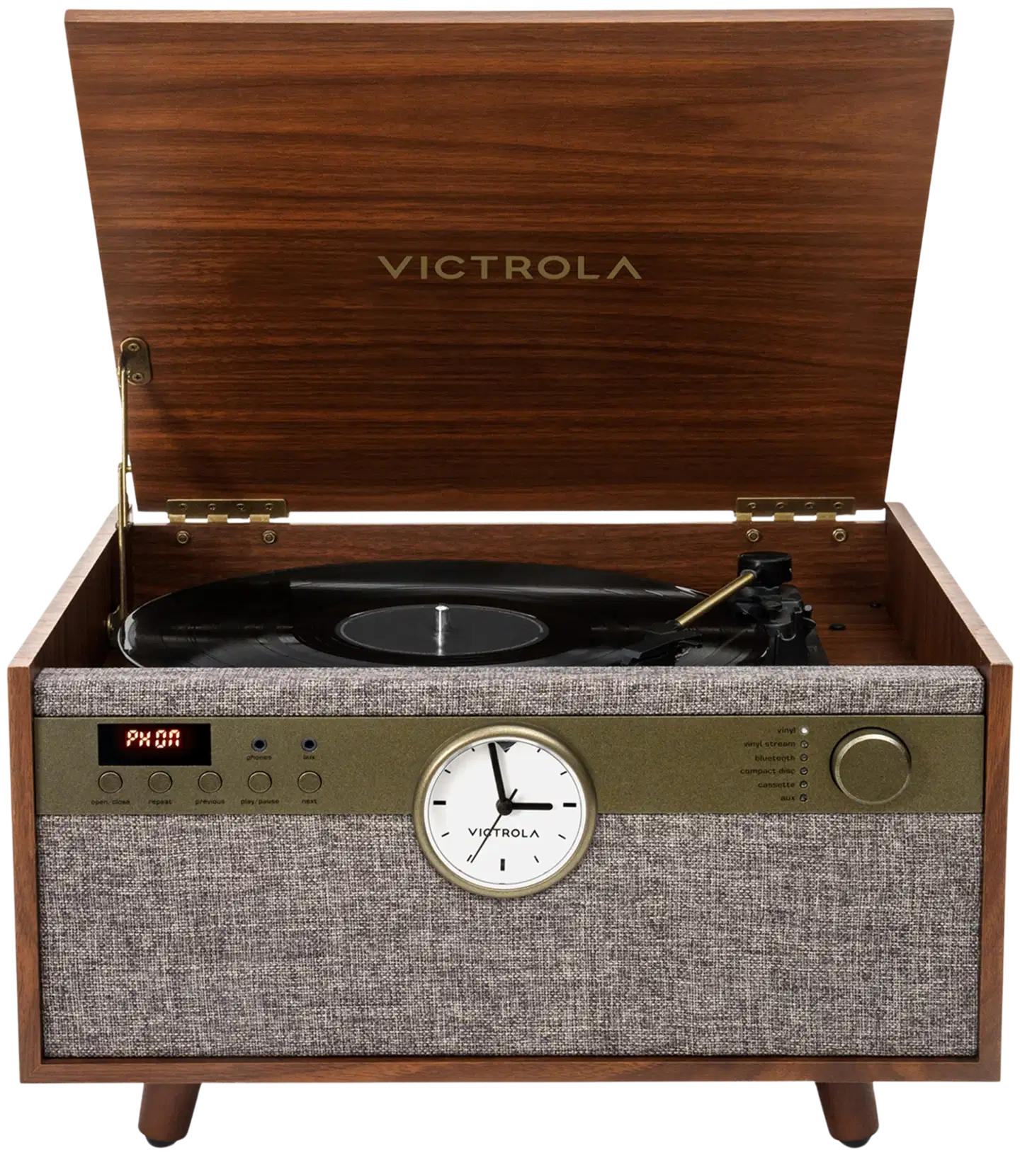 Victrola audiojärjestelmä vta-830 pähkinä - 2