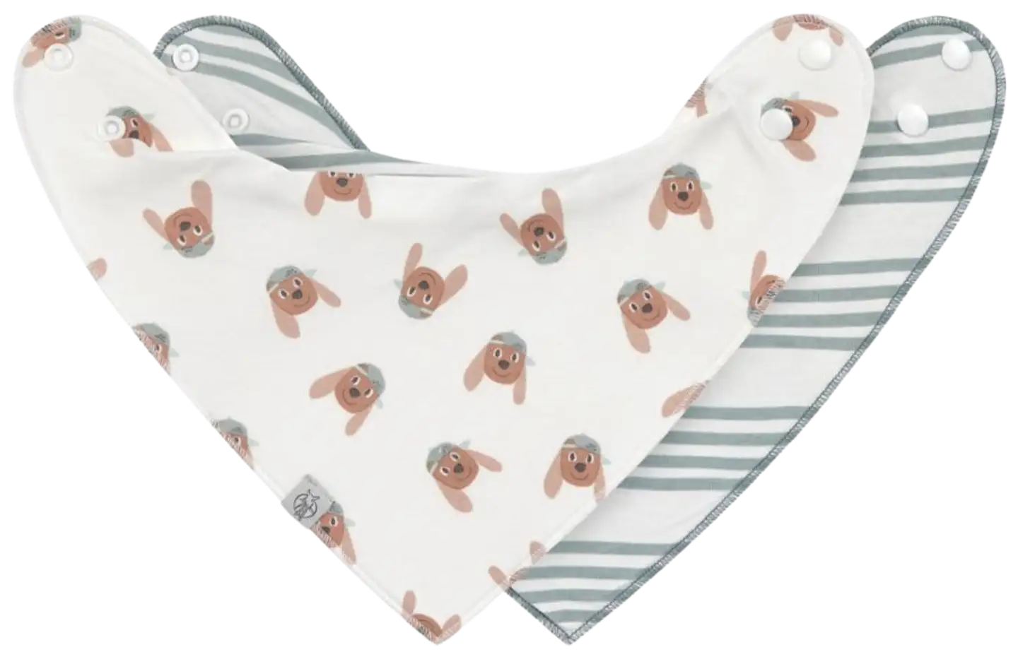 Lässig kuolalappu 2-pack Tiny Dog - 1